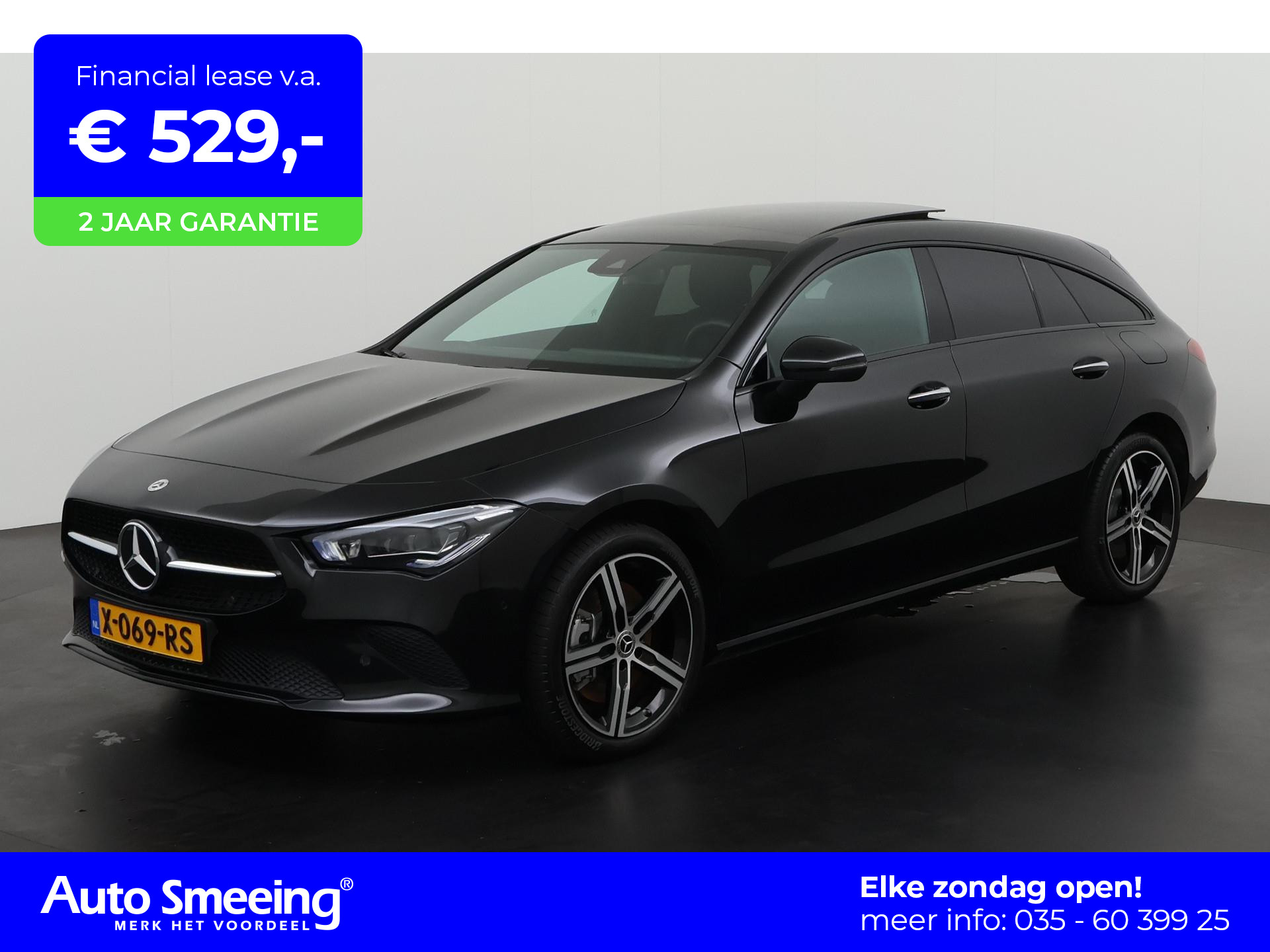 Mercedes-Benz CLA-Klasse Shooting Brake 250 e Night Pakket | Widescreen Cockpit | Panoramadak | Leder | Zondag Open!