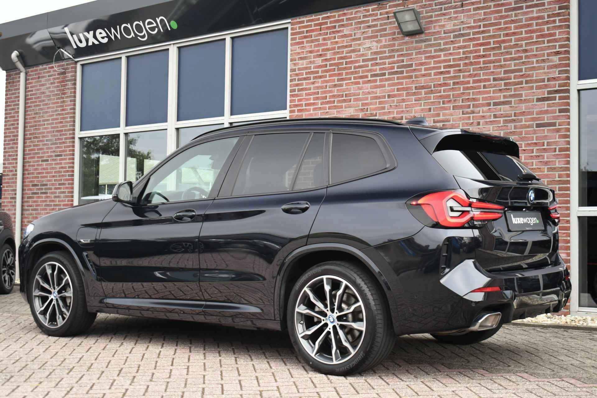 BMW X3 xDrive30e M-Sport Pano ACC El-zetels 360 H/K HUD 20inch - 7/41