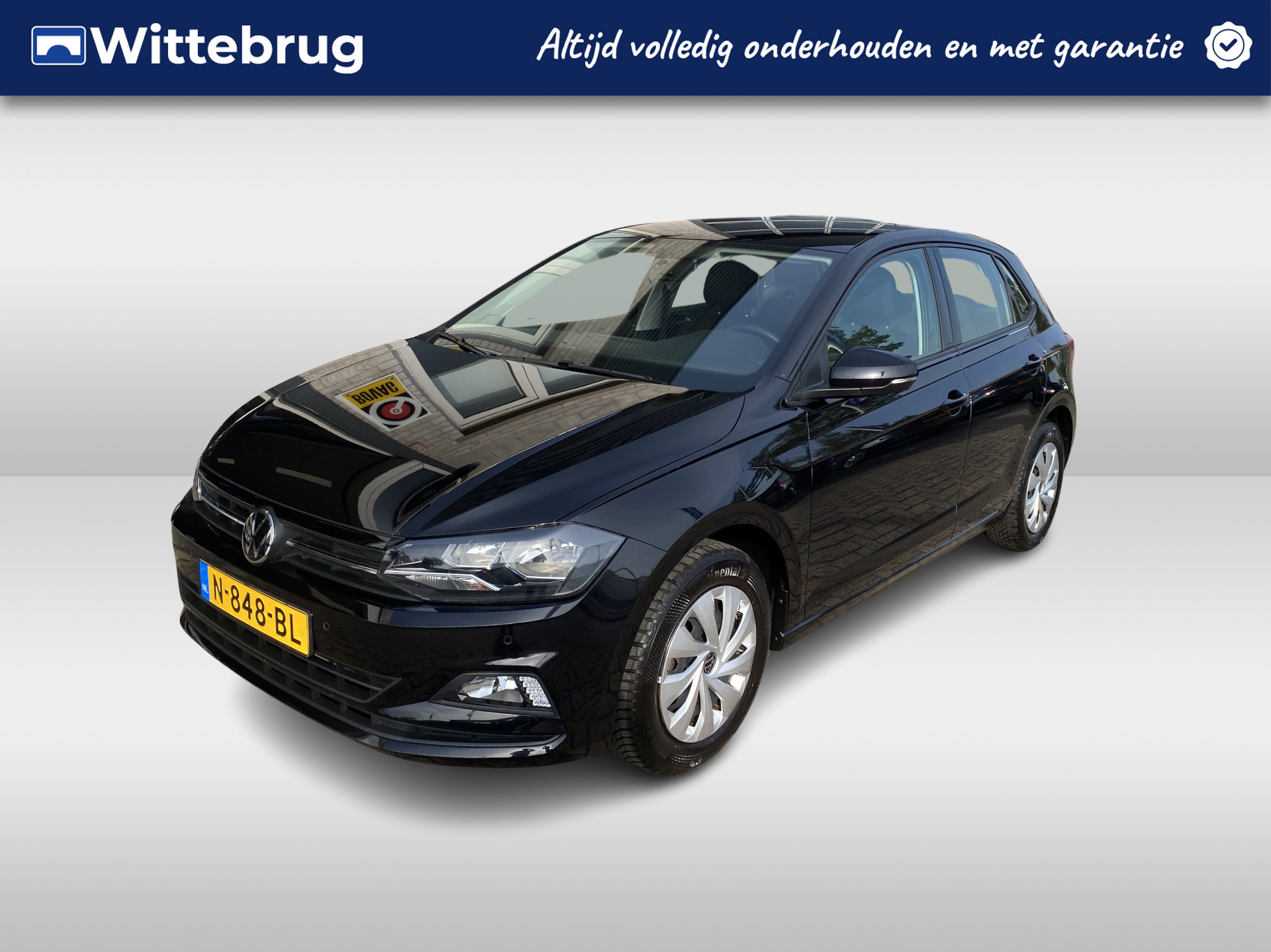Volkswagen Polo 1.0 TSI Comfortline / AUTOMAAT/ PARK. SENSOREN/ ADAPT. CRUISE/ APP CONNECT/ NAVI/ AIRCO/ DAB/