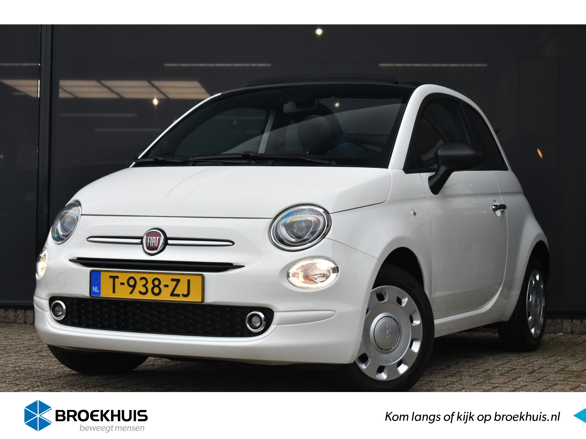 Fiat 500 Cabrio 1.0 Hybrid | Navigatie by App | Nieuwstaat! | Cruise Control | Airco | Apple Carplay | Android Auto | Bluetooth-Telefoonv