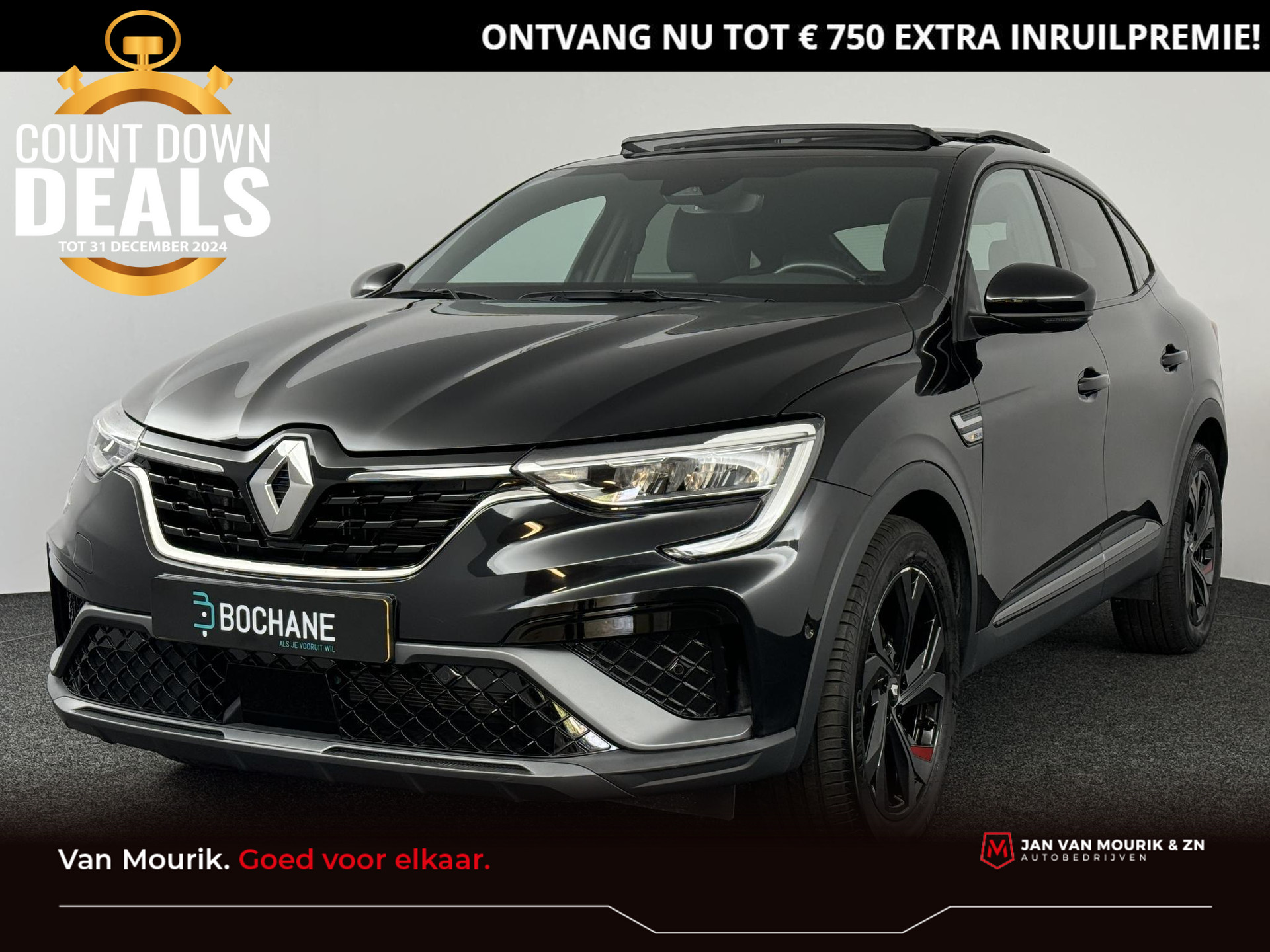 Renault Arkana 1.6 E-Tech Hybrid 145 R.S. Line | Panoramadak | BOSE Audio | Leder |