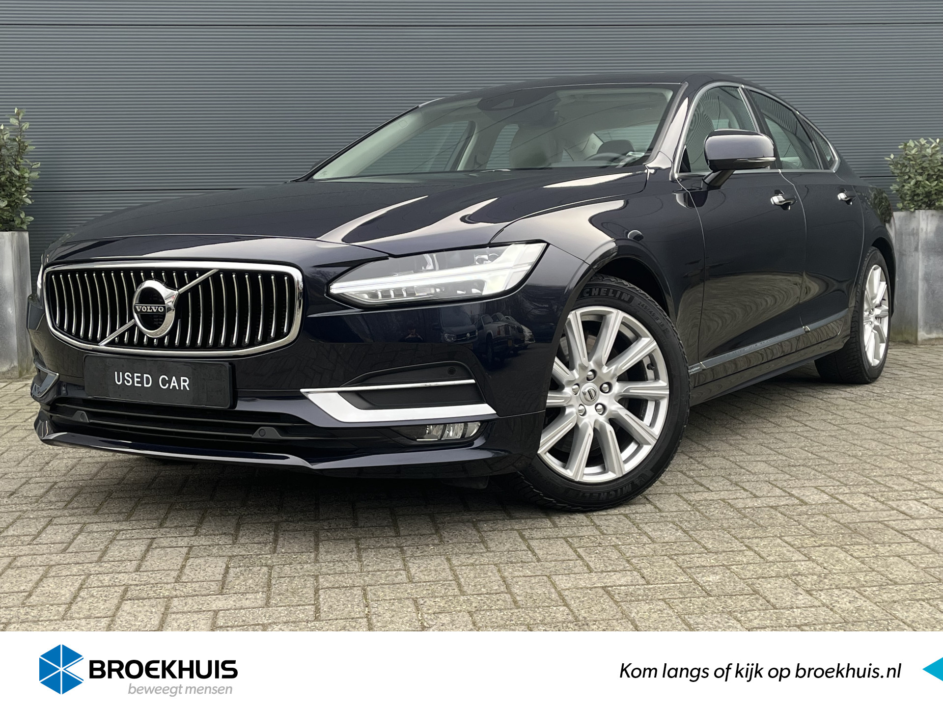 Volvo S90 2.0 T4 Business Luxury + | HUD | Massage | Standkachel | Trekhaak |