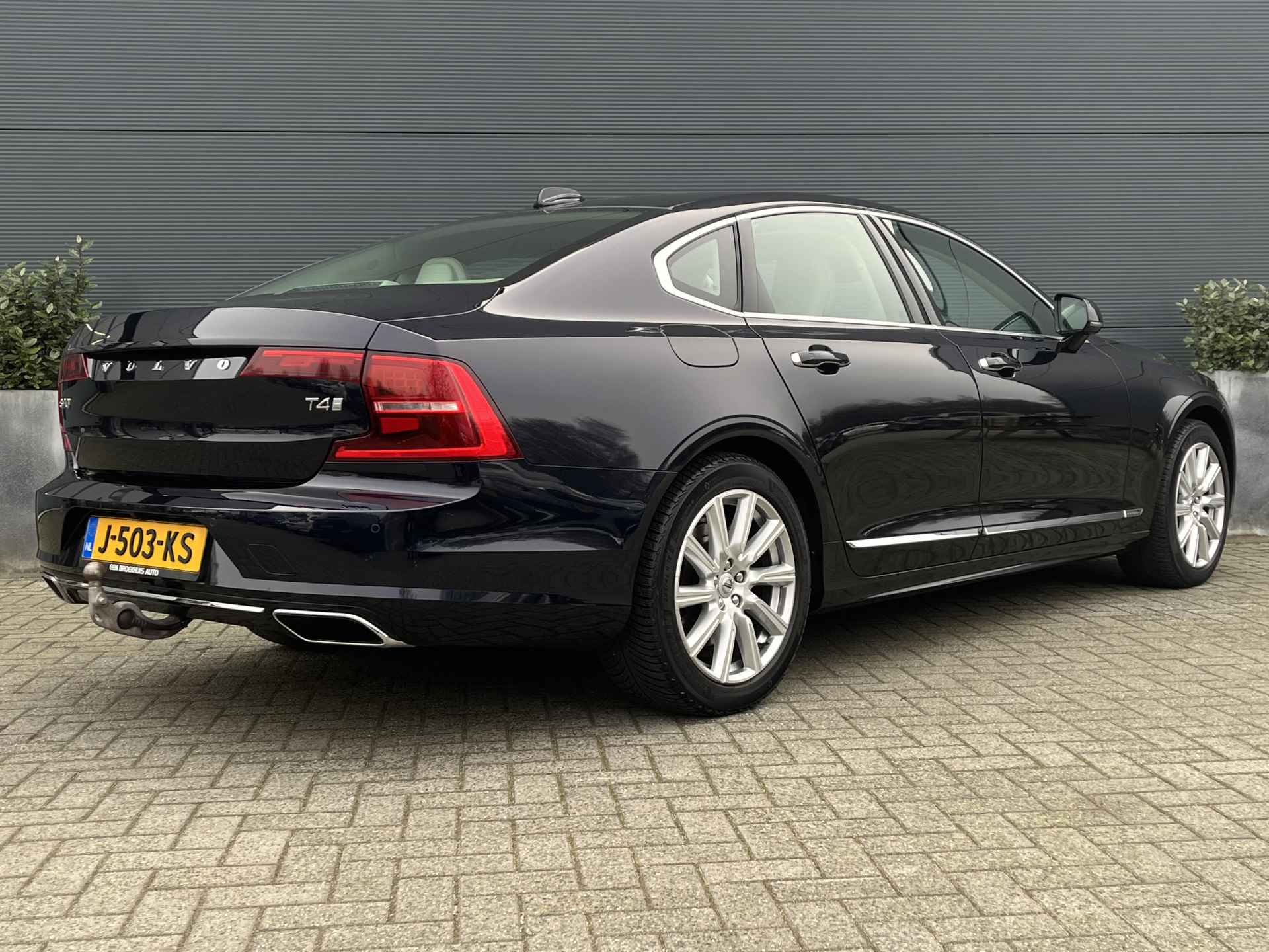 Volvo S90 2.0 T4 Business Luxury + | HUD | Massage | Standkachel | Trekhaak | - 3/40