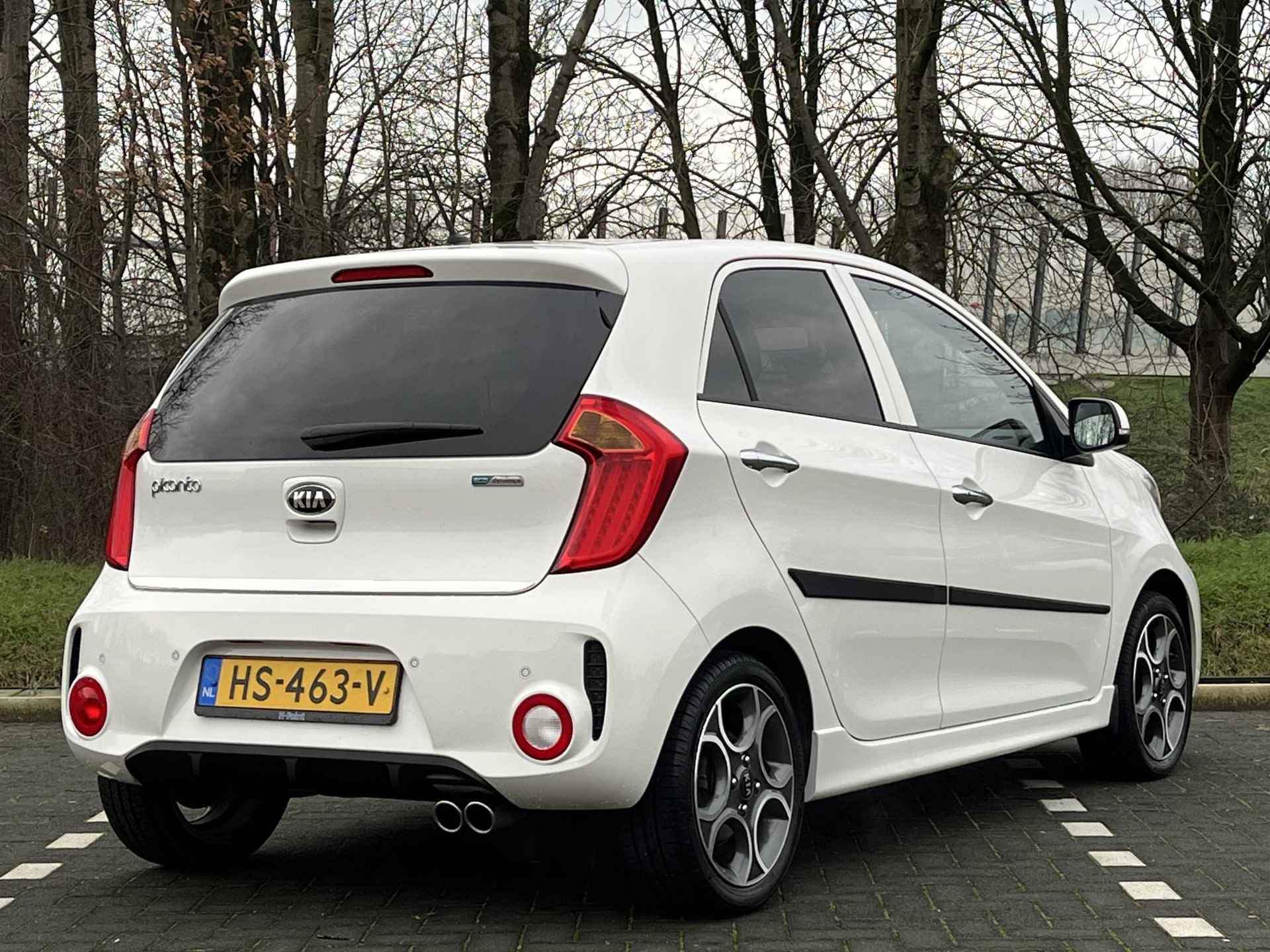 Kia Picanto 1.2 84 PK CVVT SportsLine | Keyles entry | Climate control | Half lederen bekleding incl verwarming | PDC | Lage kmstand | - 6/35