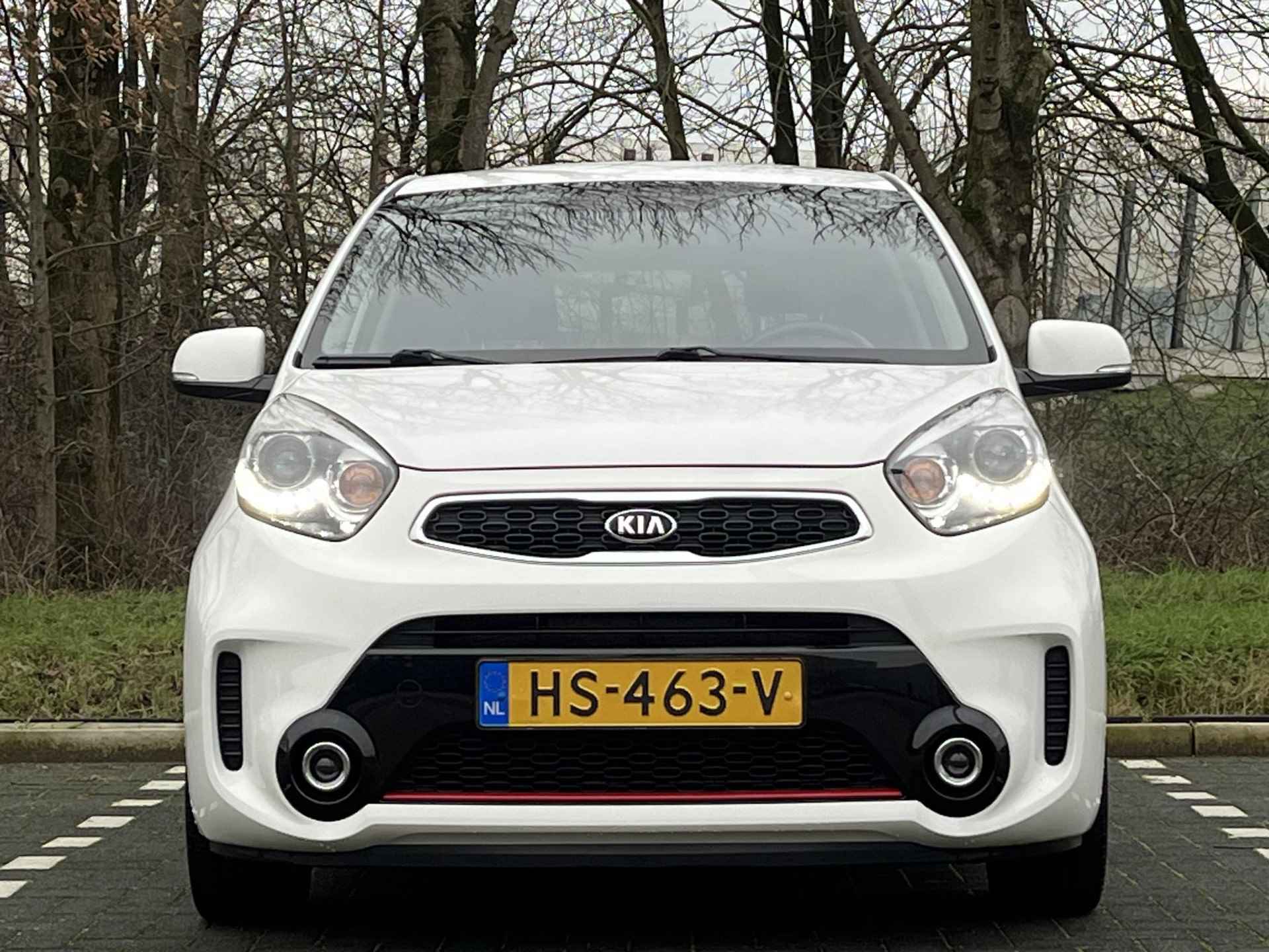 Kia Picanto 1.2 84 PK CVVT SportsLine | Keyles entry | Climate control | Half lederen bekleding incl verwarming | PDC | Lage kmstand | - 7/35