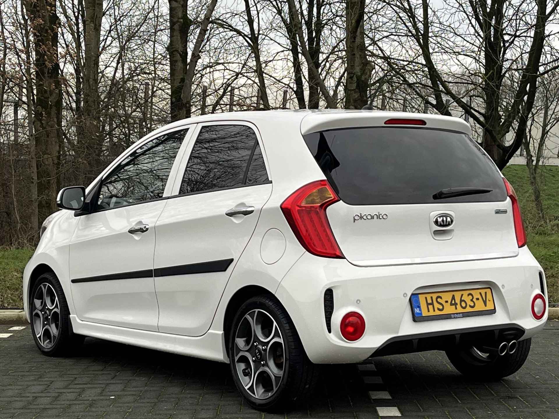 Kia Picanto 1.2 84 PK CVVT SportsLine | Keyles entry | Climate control | Half lederen bekleding incl verwarming | PDC | Lage kmstand | - 8/35