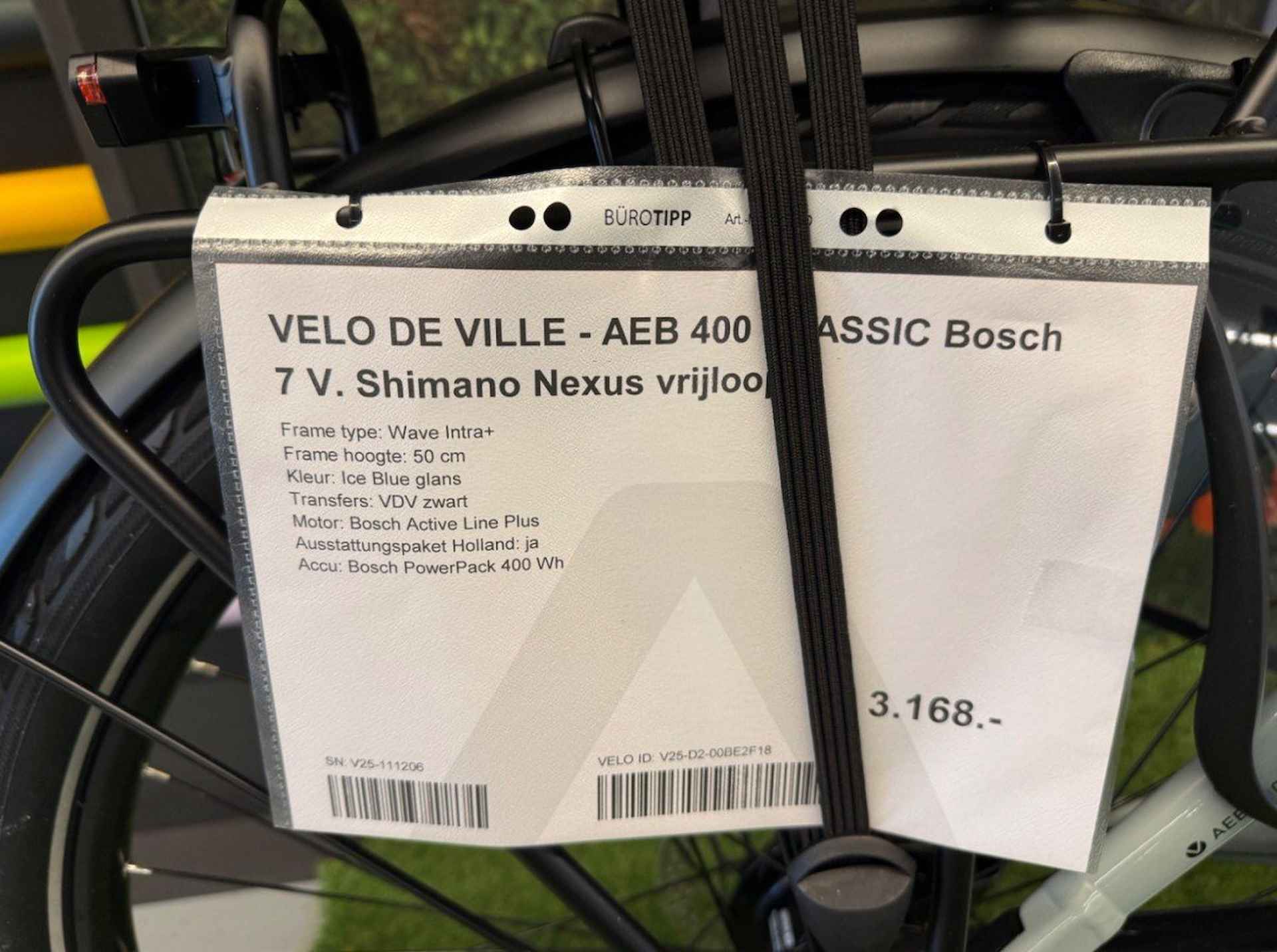 Velo de Ville AEB400 Dames ice blauw glans 50cm 2025 - 2/7