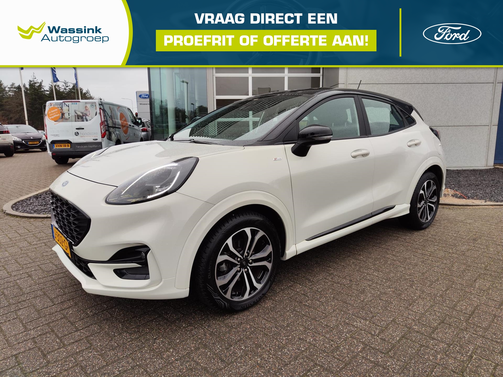 Ford Puma 1.0i Ecoboost 125pk automaat ST-Line | Navigatie | Licht metalen velgen | Parkeer sensoren |