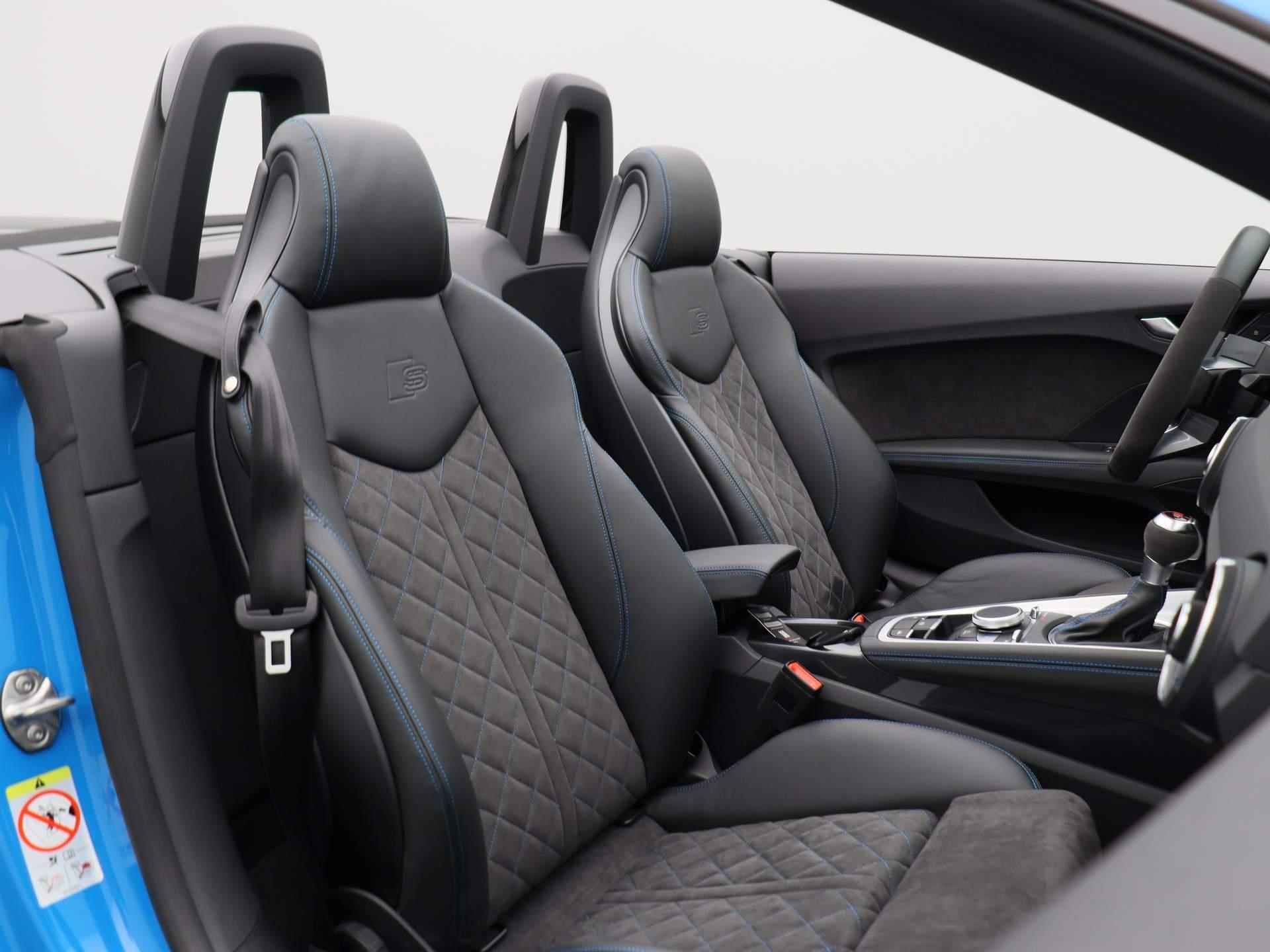 Audi TT Roadster 40 TFSI Pro Line S 197 PK | Automaat | S-line exterieur | S-line Interieur| Navigatie | Cruise Control | Parkeersensoren | Stoelverwarming | Lichtmetalen velgen | LED  | Climate Control | Fabrieksgarantie | - 51/56