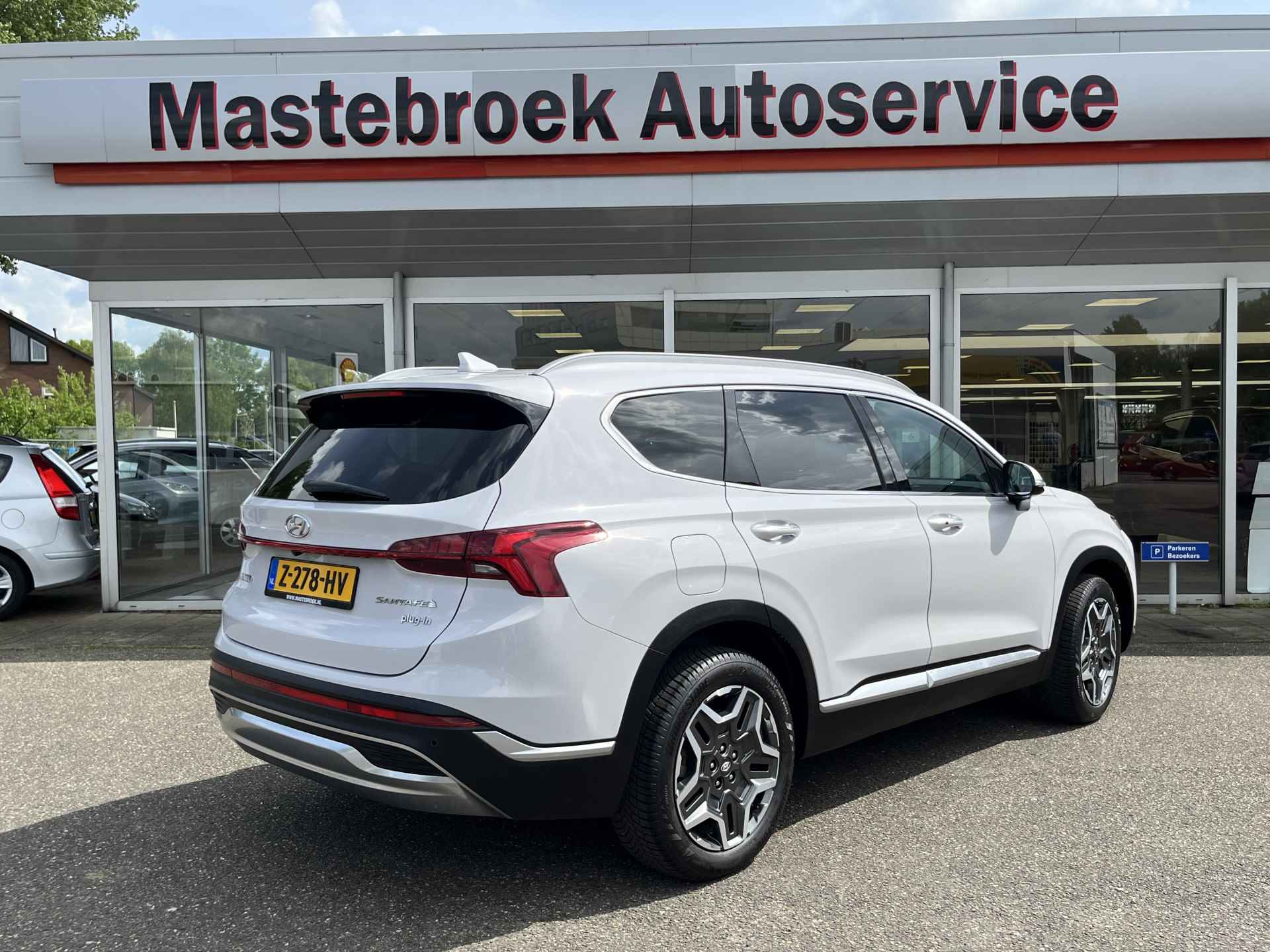 Hyundai Santa Fe 1.6 T-GDI PHEV Comfort Smart Sky 7p. 7 zitter plugin hybride Staat in Hardenberg - 4/20