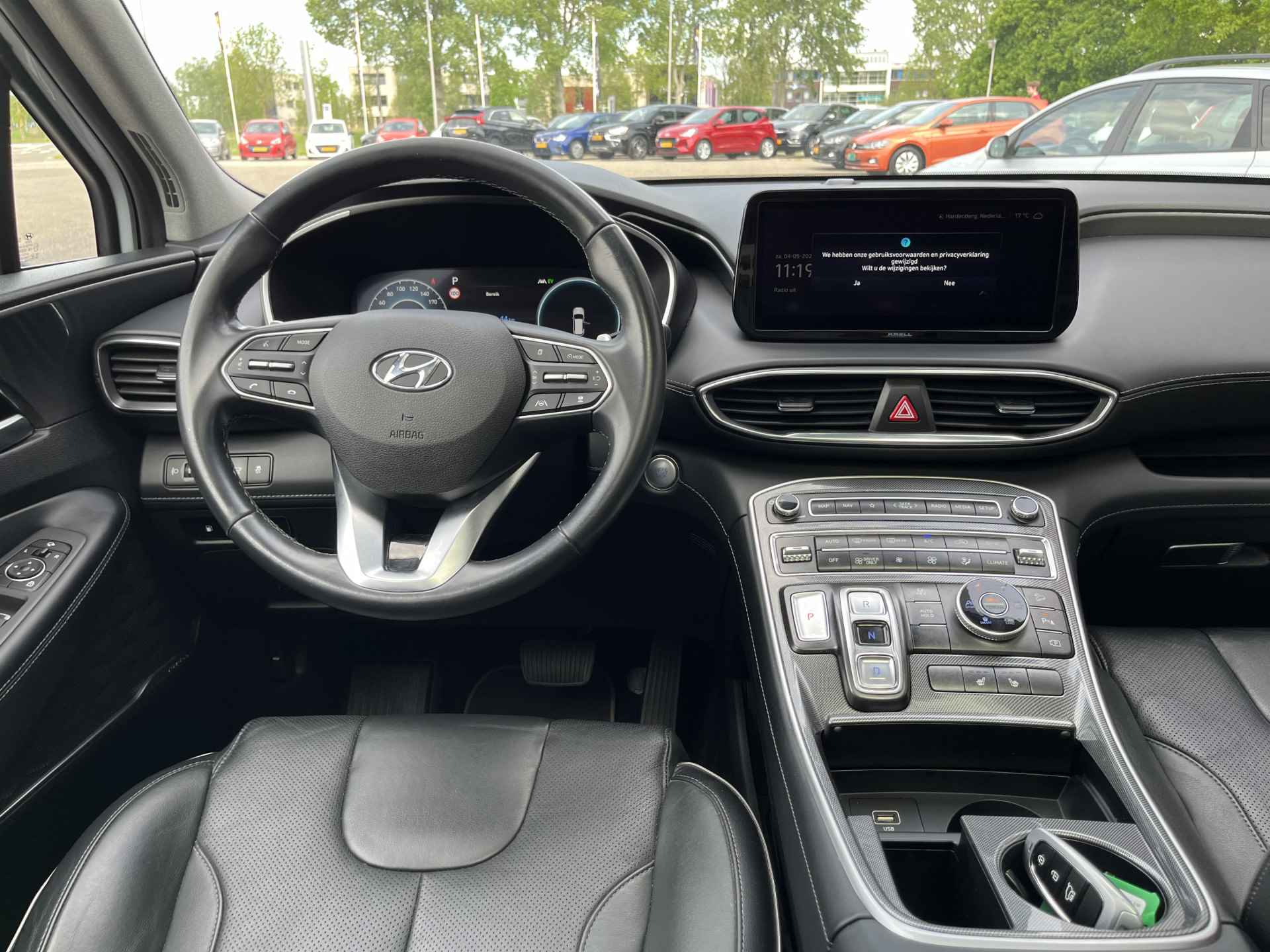 Hyundai Santa Fe 1.6 T-GDI PHEV Comfort Smart Sky 7p. 7 zitter plugin hybride Staat in Hardenberg - 6/20