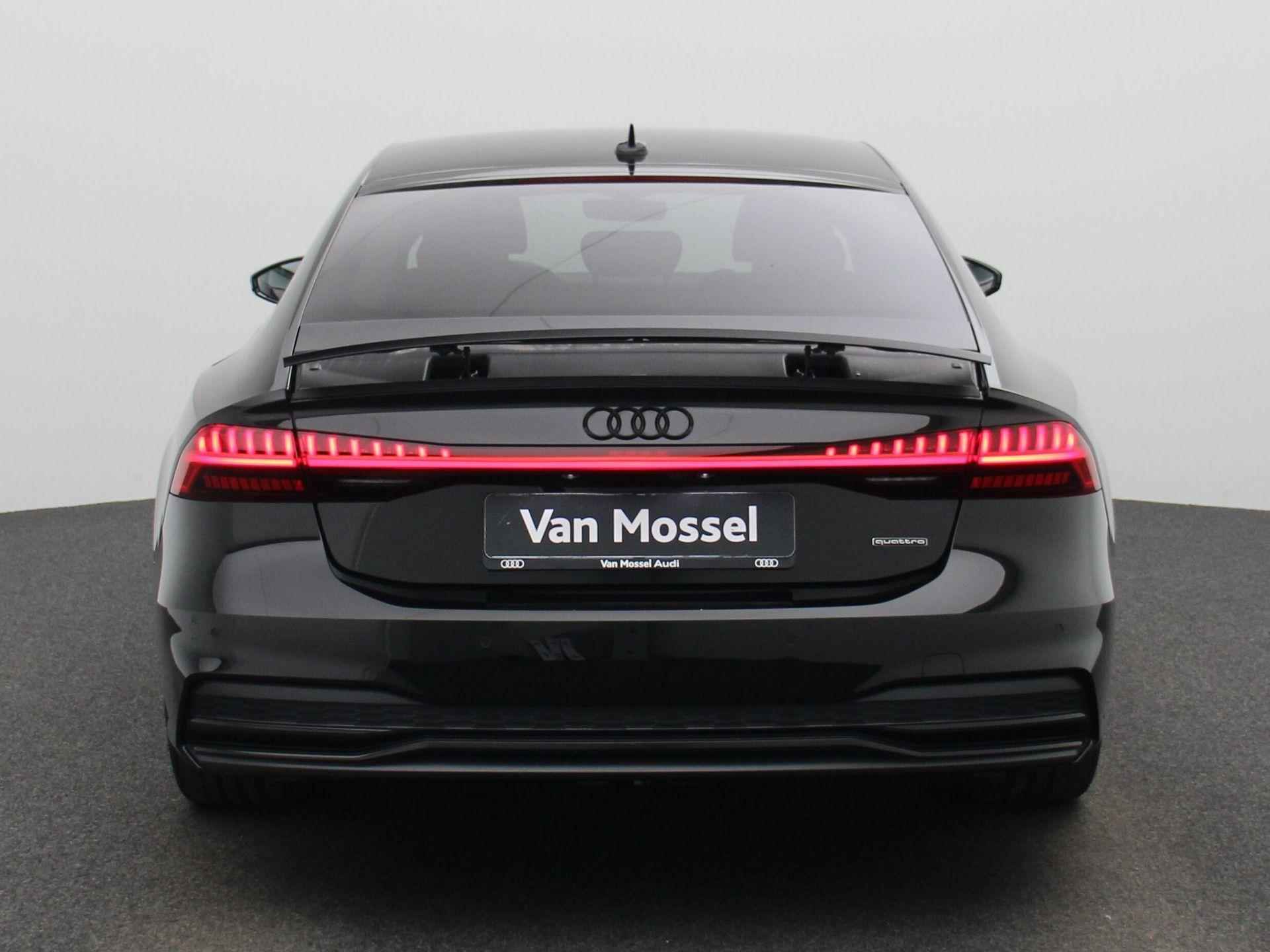 Audi A7 Sportback 55 TFSI e quattro Pro Line S Competition 367 PK | S-line | Automaat | Navigatie | 360 Camera | Head-up Display | B&O 3D Sound System| Adaptive Cruise Control | Climate Control | Stoelverwarming voor- en achterin | Virtual Cockpit | LED HD Matrix | Privacy glass | - 5/58