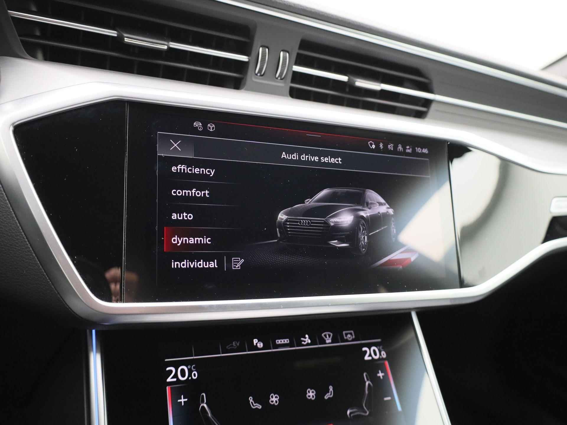 Audi A7 Sportback 55 TFSI e quattro Pro Line S Competition 367 PK | S-line | Automaat | Navigatie | 360 Camera | Head-up Display | B&O 3D Sound System| Adaptive Cruise Control | Climate Control | Stoelverwarming voor- en achterin | Virtual Cockpit | LED HD Matrix | Privacy glass | - 39/58