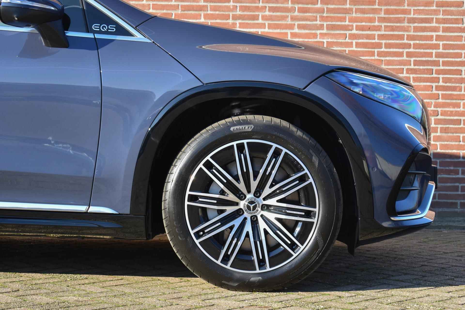Mercedes-Benz EQS SUV 450 4MATIC AMG Line 108kWh / Panaroma-schuifdak / Memory-Stoelen / Stoelverwarming / Stoelverkoeling / 360Graden-Camera / Headup - 9/32