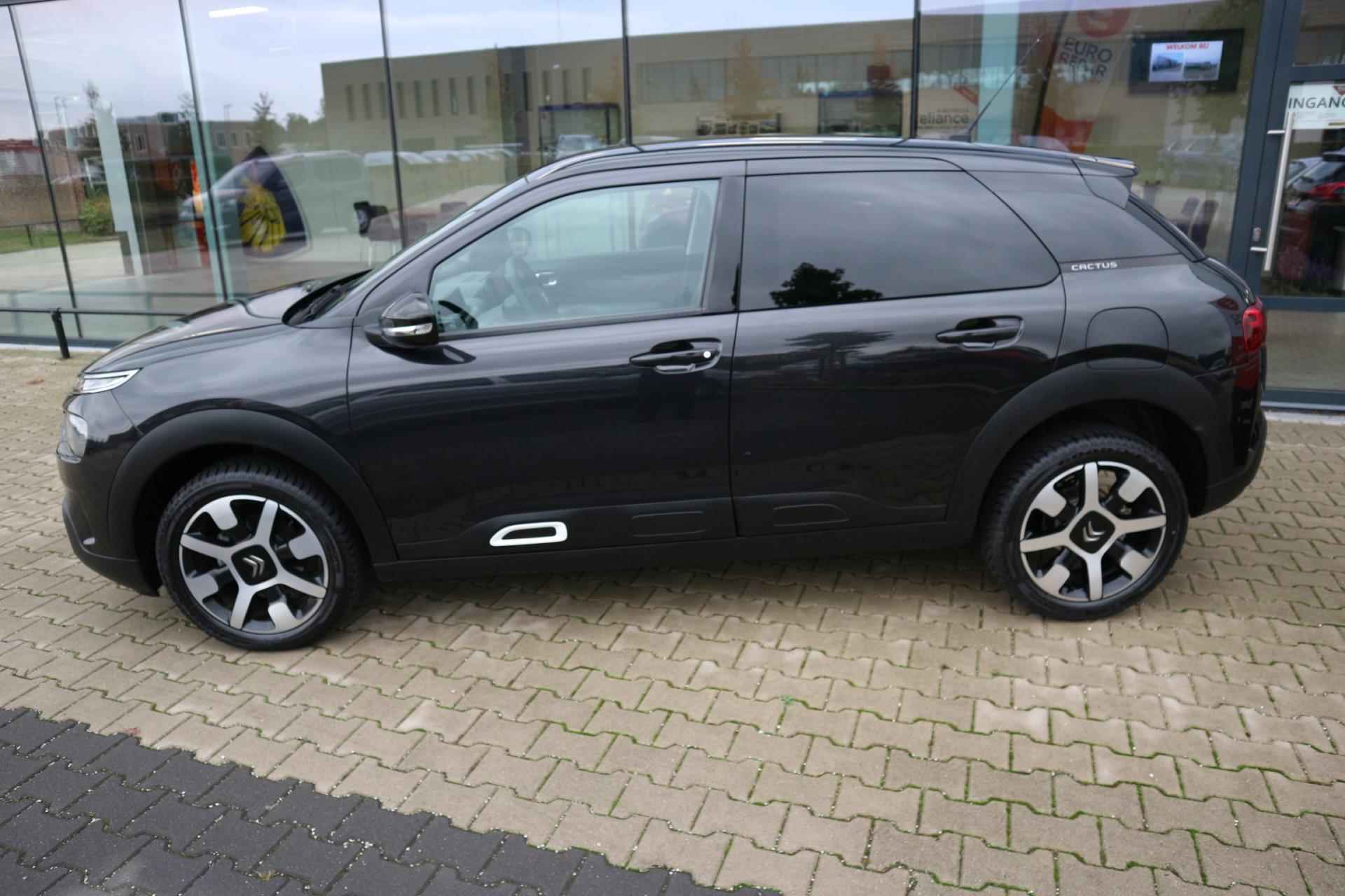 Citroen C4 Cactus 1.2 PureTech Shine VOLAUTOMAAT NAVI CAMERA TREKHAAK GRIP CONTROL 17INCH RIJKLAARPRIJS!! - 4/35