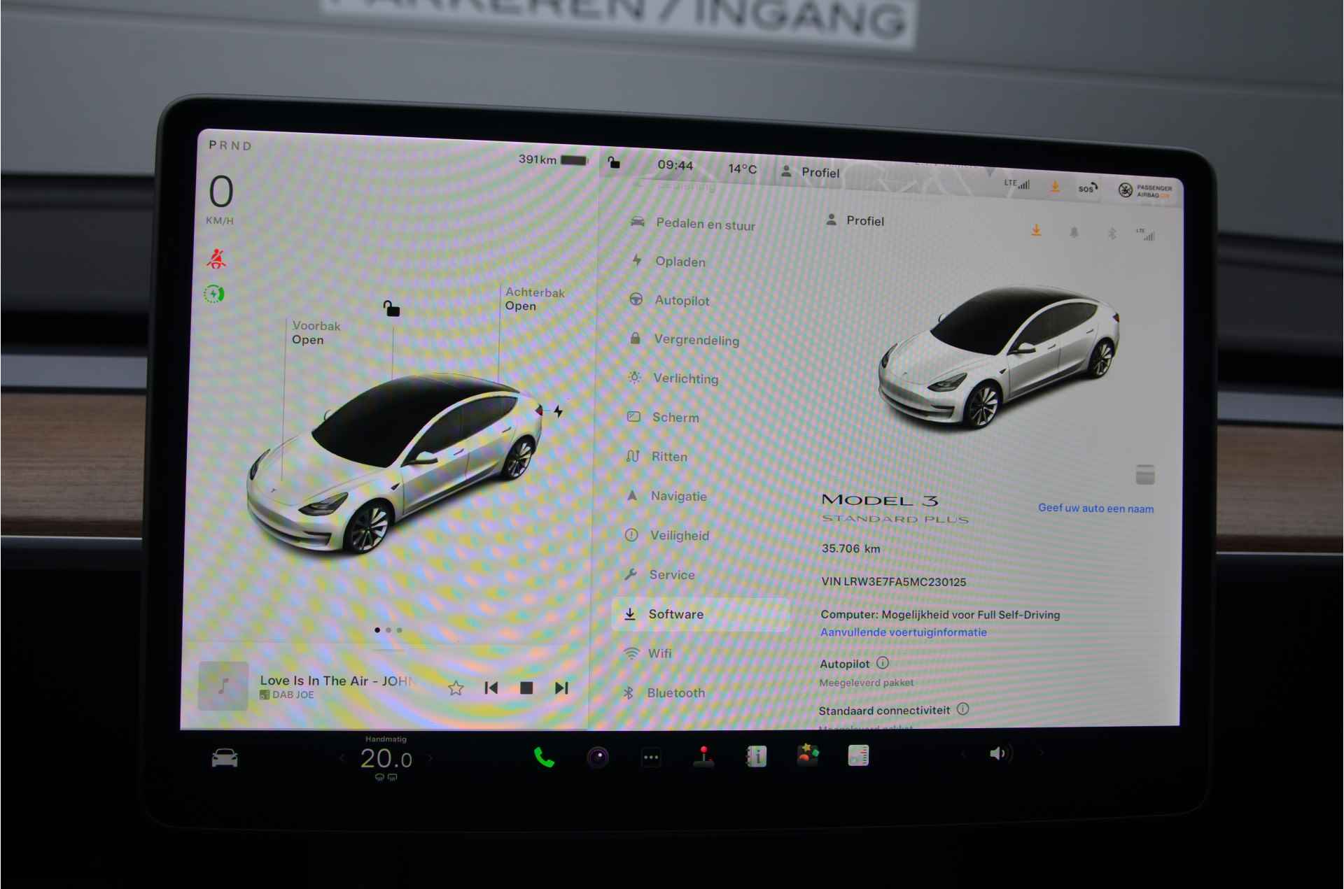 Tesla Model 3 Standard RWD Plus 60 kWh LFP accu dus 100% opladen, Warmtepomp, AutoPilot, 19" MARGE - 20/32