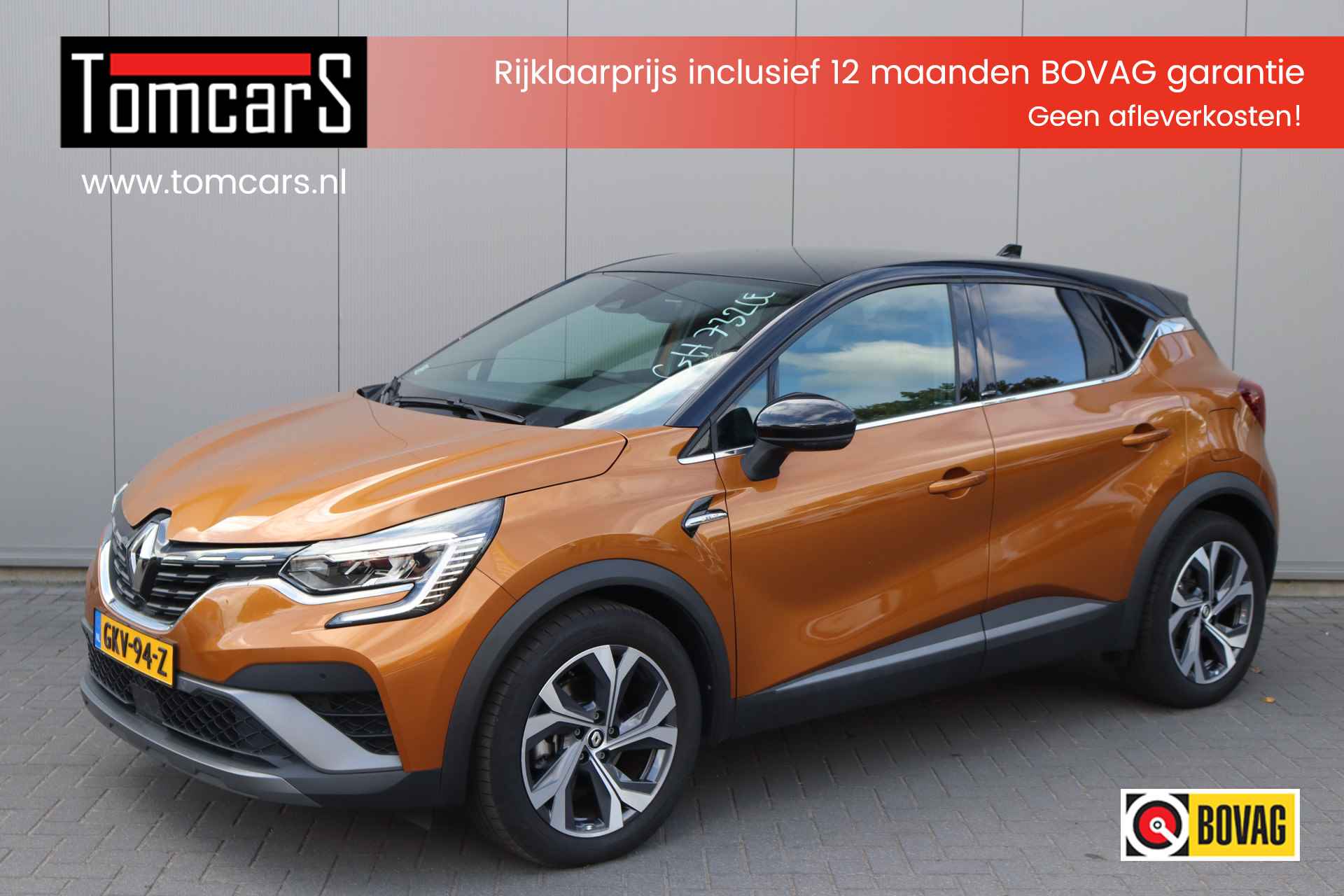 Renault Captur 1.6 E-Tech Plug-in Hybrid 160 R.S. Line Gr.Navigatie/Camera/Cruise-Control/Parkeerhulp - 1/28