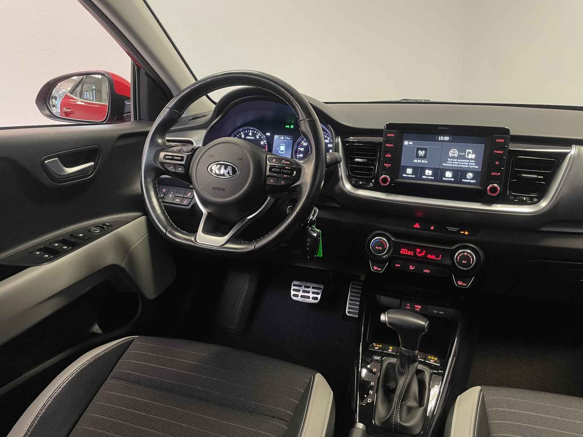 Kia Stonic 1.0 T-GDi DynamicPlusLine | STOEL/STUUR VERWARMING | HALF-LEDER | CLIMA | CARPLAY | - 14/38