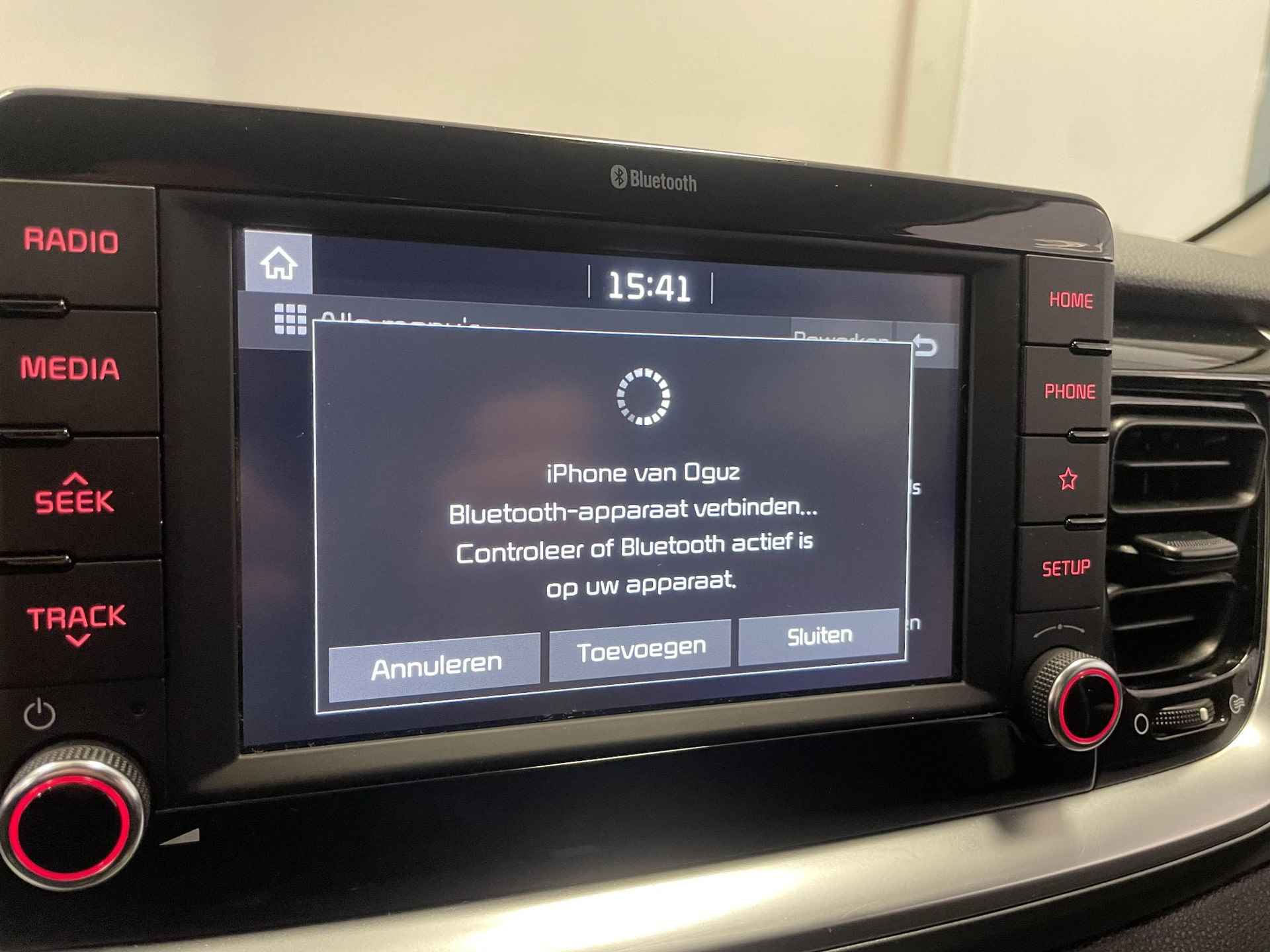 Kia Stonic 1.0 T-GDi DynamicPlusLine | STOEL/STUUR VERWARMING | HALF-LEDER | CLIMA | CARPLAY | - 17/38