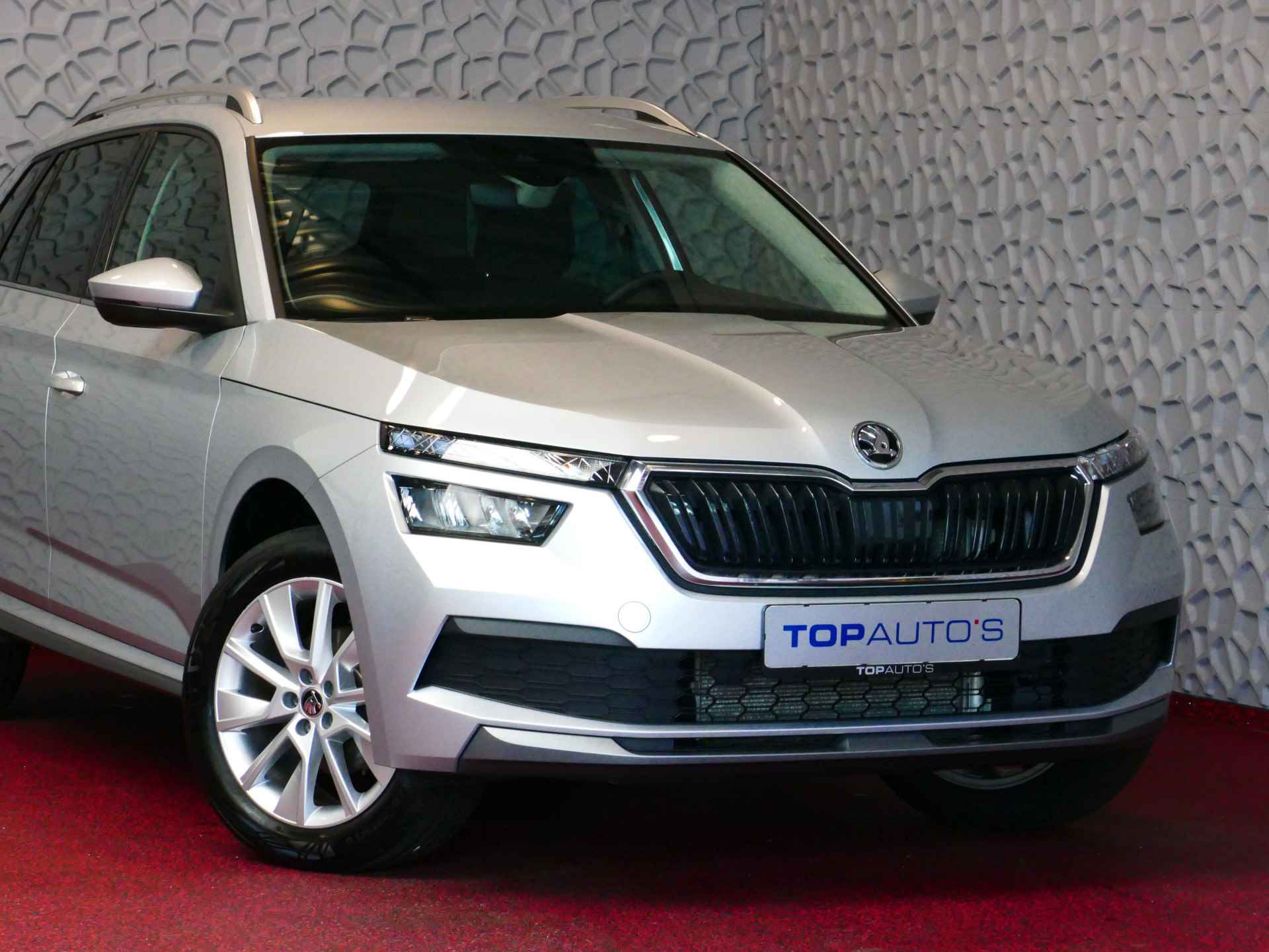 Škoda Kamiq 1.5 TSI 150PK STYLE VIR.COCKPIT ADAP.CRUISE LED PDC CARPLAY LMV LED V+A STOELVERW. ADAP.CRUISE 09/2023 - 48/71