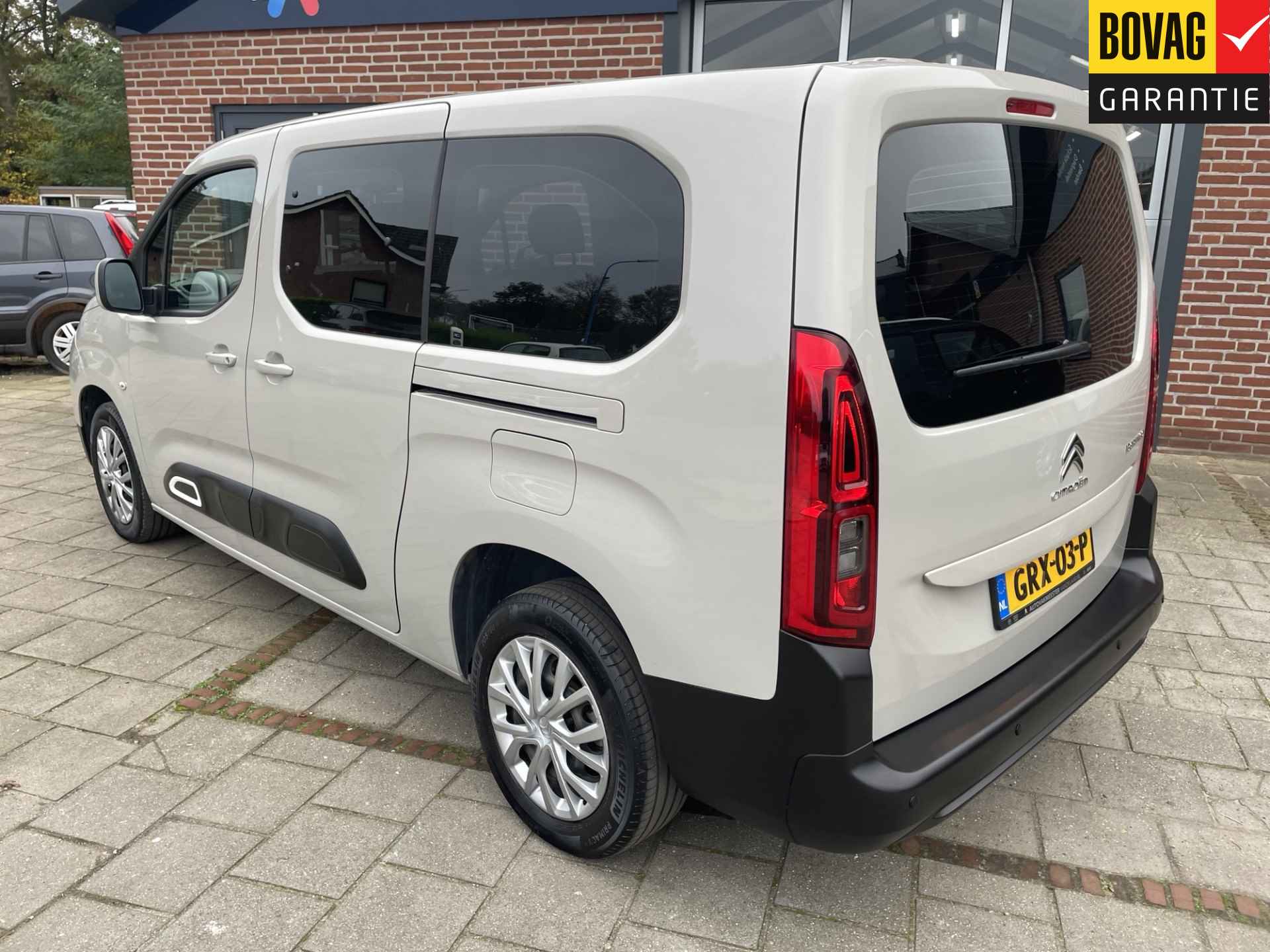 Citroën Berlingo XL 1.2 PureTech Live 7p. 110pk MAXI ( Cruise control, Airco, Parkeersensoren) RIJKLAARPRIJS! - 3/40