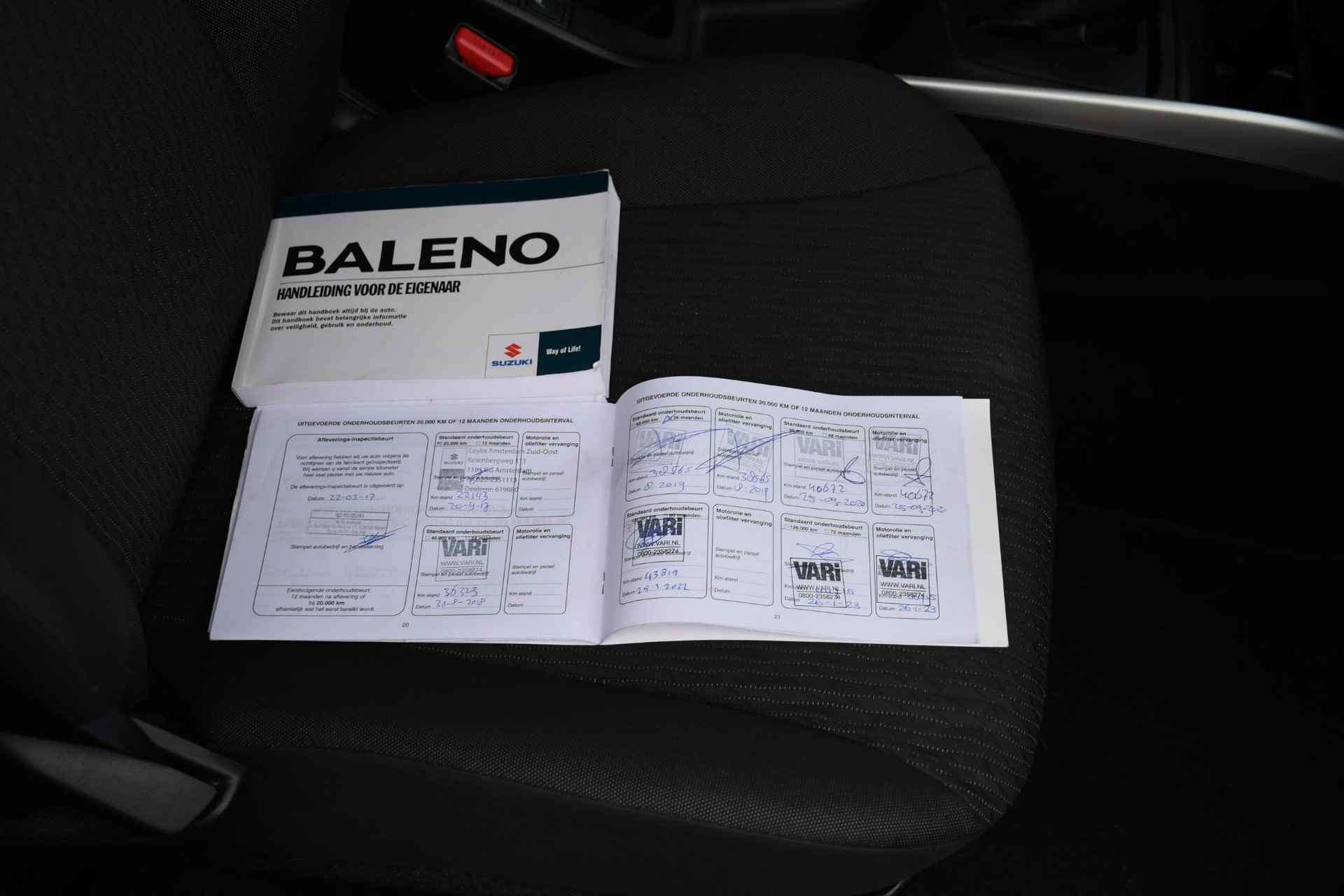 Suzuki Baleno 1.2 Exclusive TREKHAAK/ STOELVERWARMING/ LM 16 - 28/29