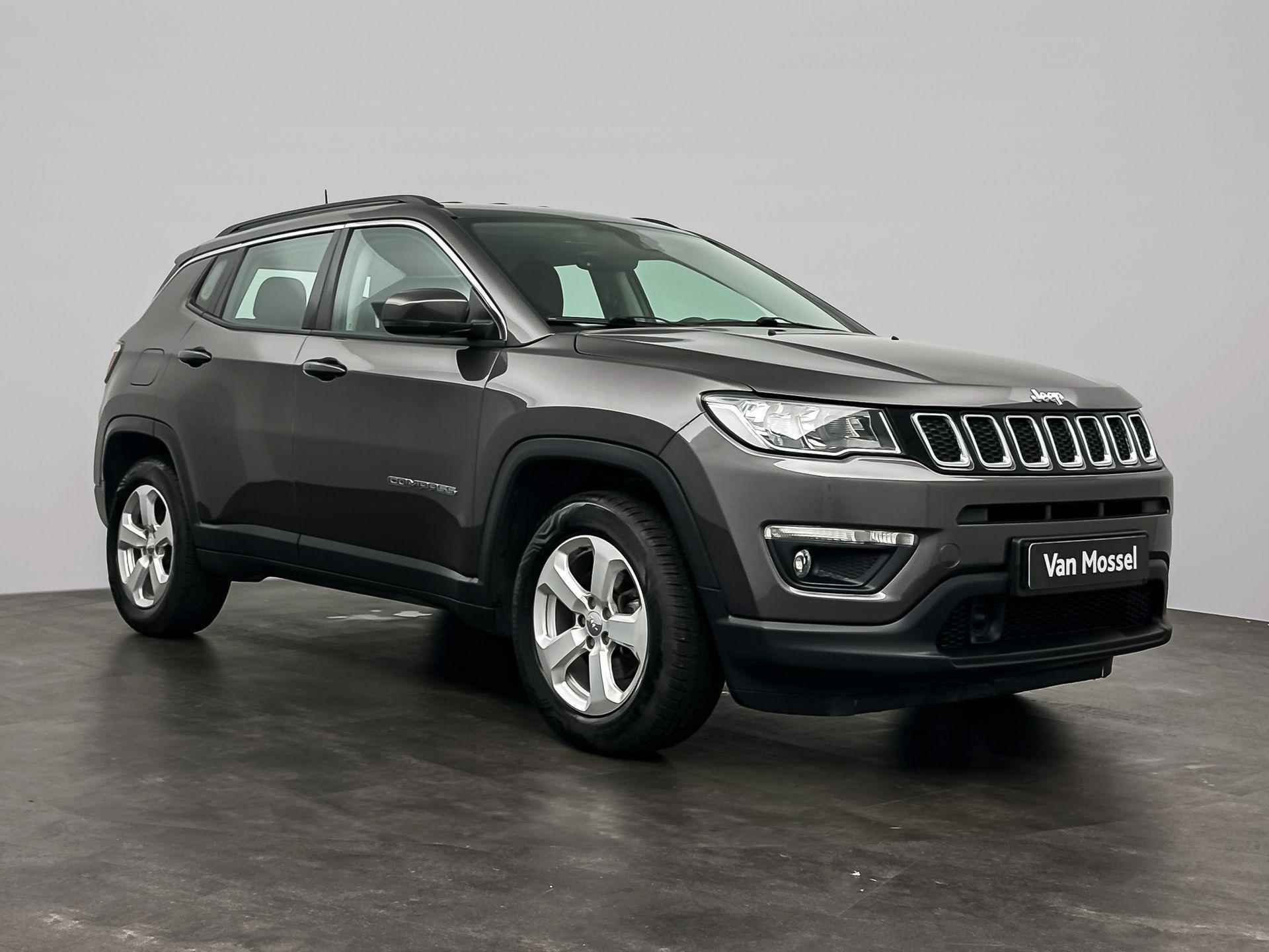 Jeep Compass 1.4 MultiAir Limited | Automatische Airconditioning | Parkeersensoren | Trekhaak | Navigatie | Half-Lederen Bekleding | Stoelverwarming - 4/25