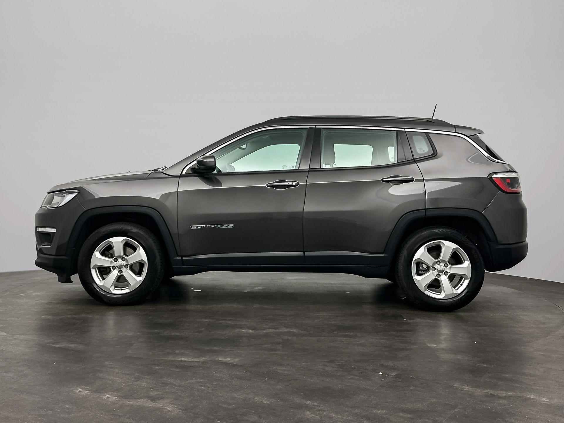 Jeep Compass 1.4 MultiAir Limited | Automatische Airconditioning | Parkeersensoren | Trekhaak | Navigatie | Half-Lederen Bekleding | Stoelverwarming - 9/25