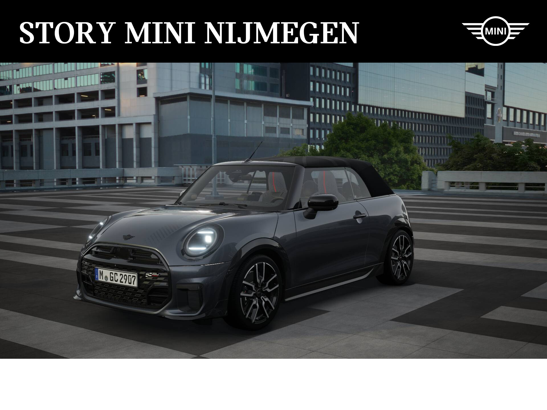 MINI Cabrio Cooper S Automaat / JCW / Pakket XL / 18" JCW Lap Spoke 2-tone