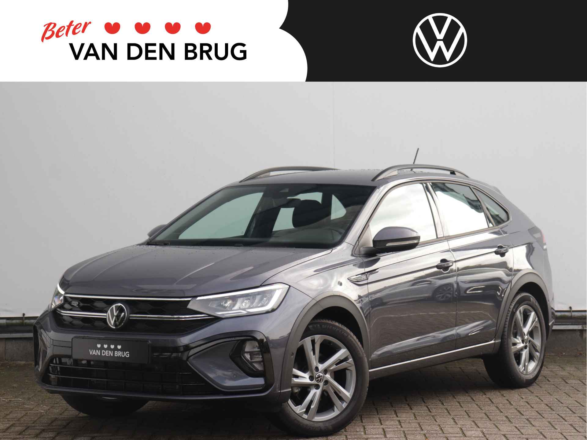 Volkswagen Taigo 1.0 TSI R-Line 110pk Automaat | Stoelverwarming | Dodehoekdetectie | App-Connect | Parkeersensoren | - 1/43