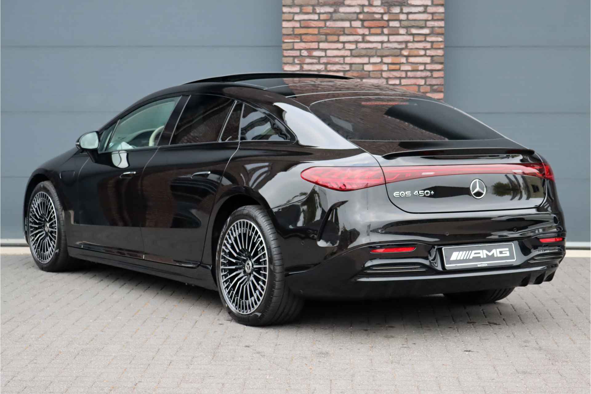 Mercedes-Benz EQS 450+ Premium+ AMG Line 108 kWh | Hyperscreen | Achterasbesturing | Luchtvering | Distronic+ | Stoelventilatie | Augmented HUD | Schermen Achter | Verwarmd Stuurwiel | Digital Light | Burmester | - 6/51