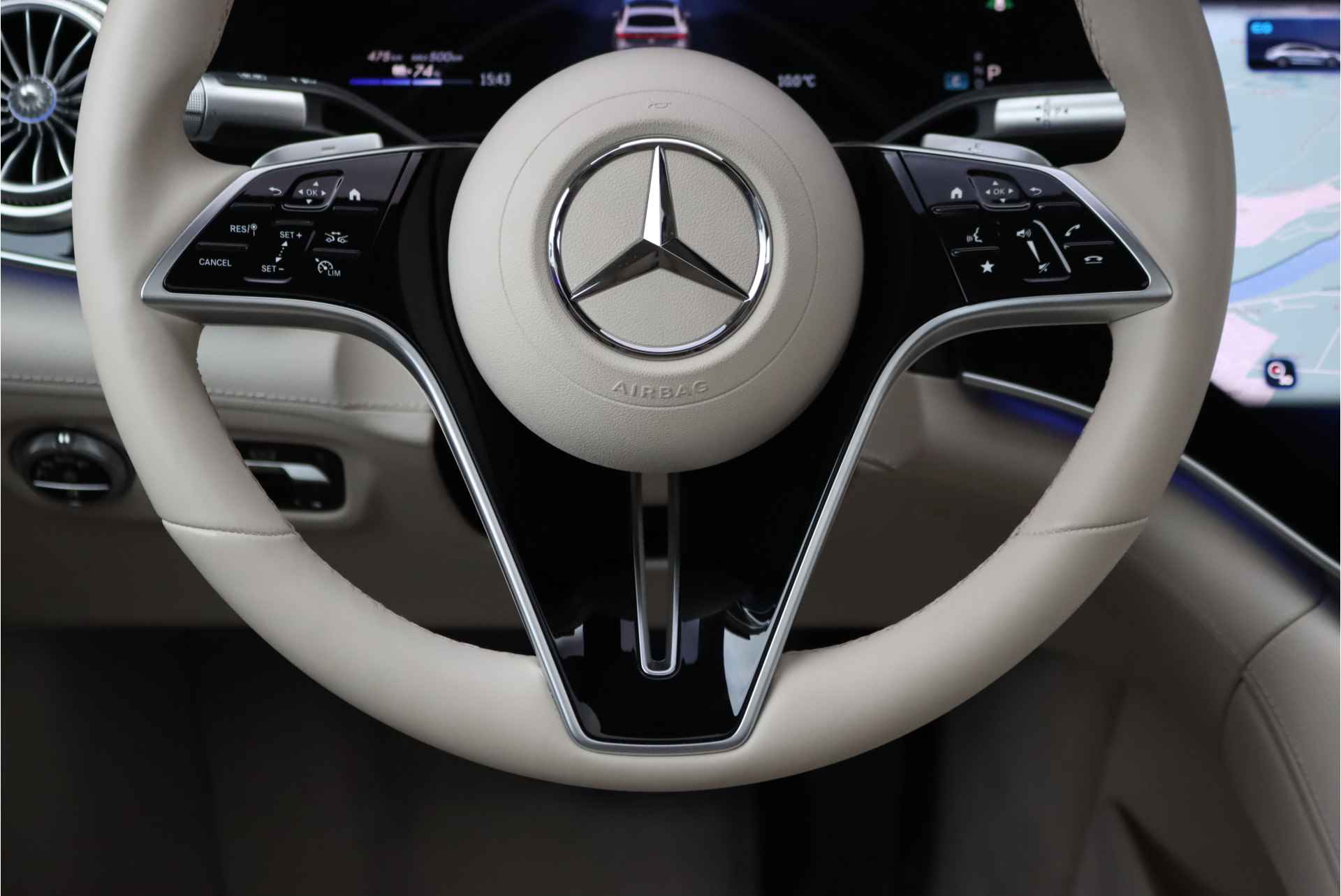 Mercedes-Benz EQS 450+ Premium+ AMG Line 108 kWh | Hyperscreen | Achterasbesturing | Luchtvering | Distronic+ | Stoelventilatie | Augmented HUD | Schermen Achter | Verwarmd Stuurwiel | Digital Light | Burmester | - 30/51