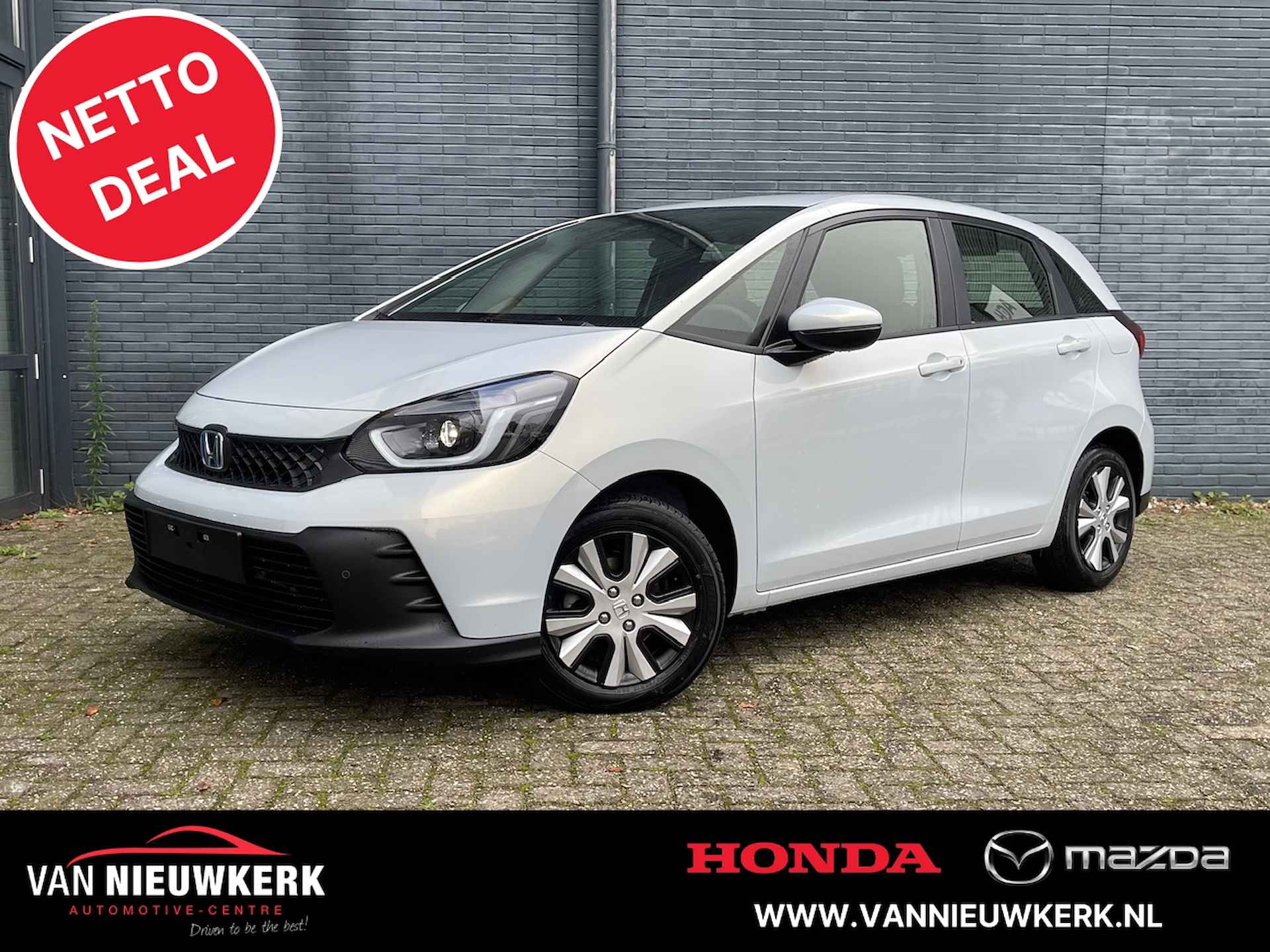 Honda Jazz 1.5 i-MMD 122pk Hybrid Automaat Elegance | NETTO DEAL | UIT VOORRAAD LEVERBAAR | Carplay | LED Verlichting | Stoelverwarming | - 1/25