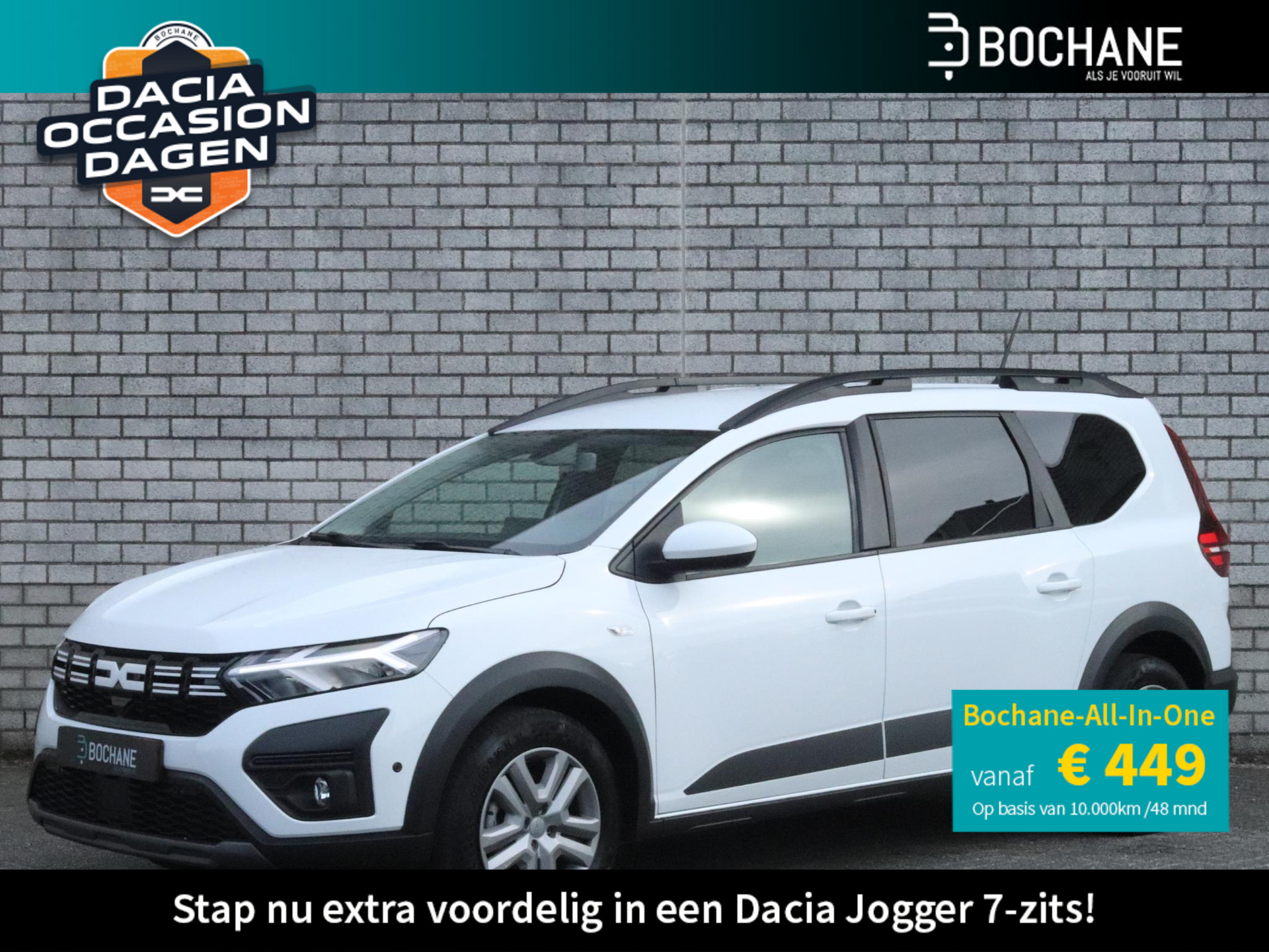 Dacia Jogger 1.0 TCe 110 Expression | 7-Persoons | Navigatie | Achteruitrijcamera | Dodehoekdetectie