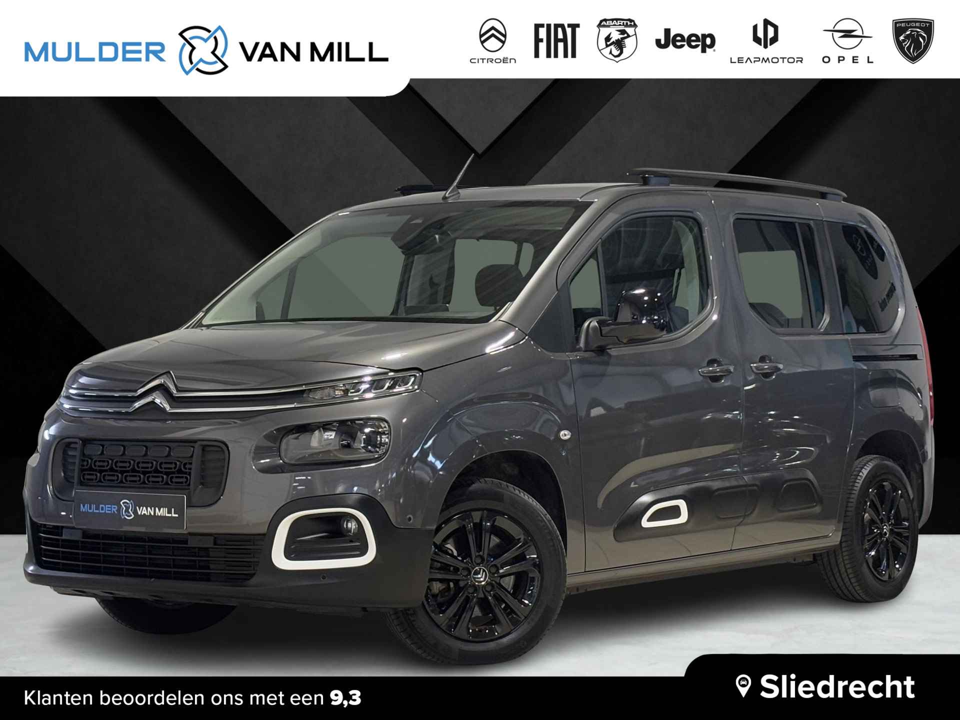 Citroën Berlingo MPV Shine 1.2 Turbo 130pk EAT8 AUTOMAAT | PANODAK | NAVI | CAMERA | MODUTOP | KEYLESS ENTRY | STOELVERW. | DODEHOEKBEW. | CLIMA | DAB+ |