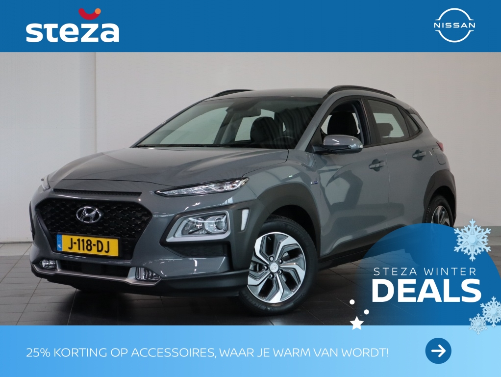 Hyundai Kona 1.6 GDI HEV Comfort / Adaptieve Cruise control / Apple carplay-A