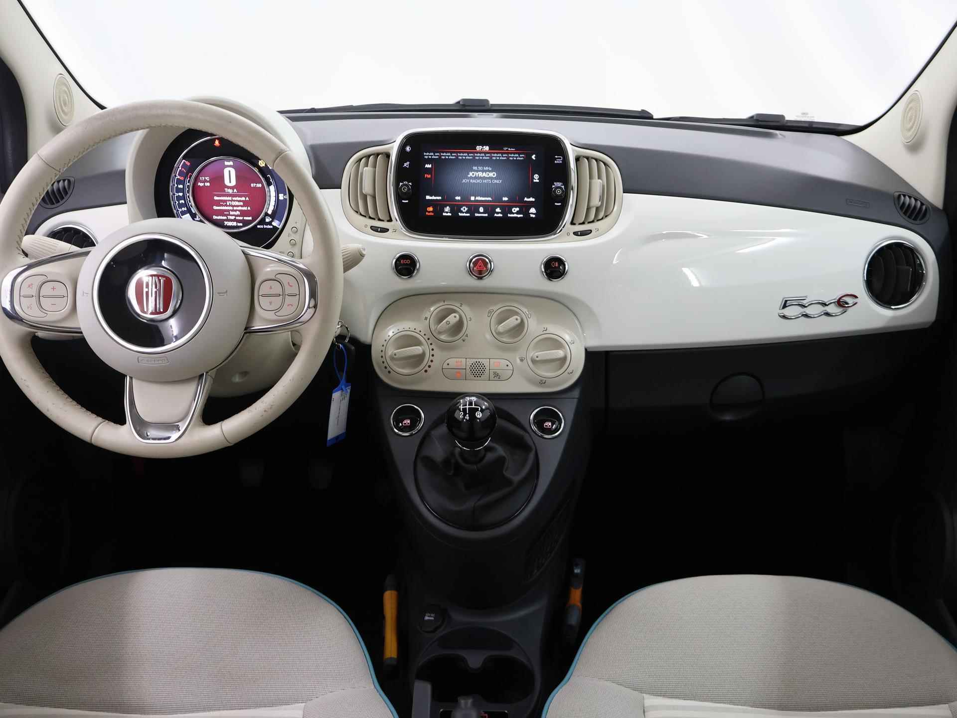 Fiat 500 C 0.9 TwinAir Turbo Anniversario | Navigatie | Airco | Cruise control | Bluetooth | - 9/41