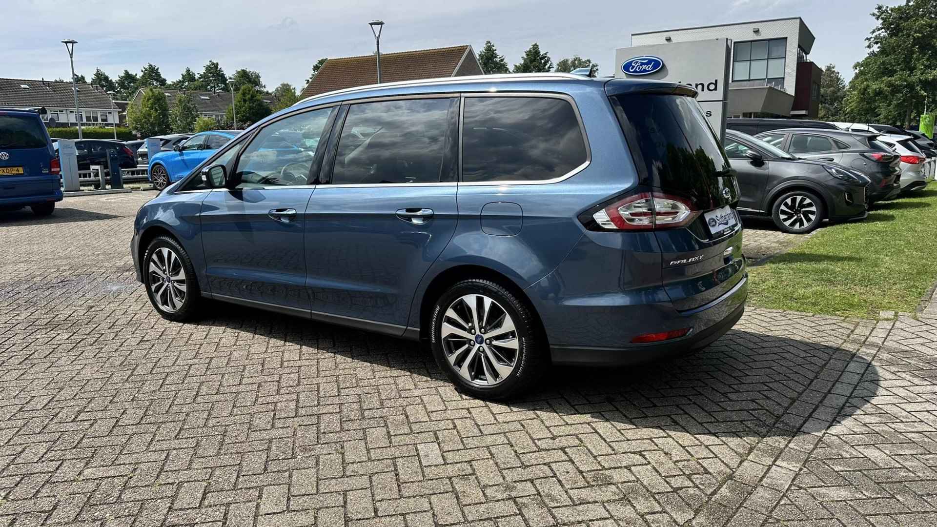 Ford Galaxy 2.5 FHEV Hybride Titanium 190pk 7 pers | NIEUW! | Adaptieve Cruise | Memory seats |  Full LEDER | LED Koplampen | Achteruitrijcamera - 3/23