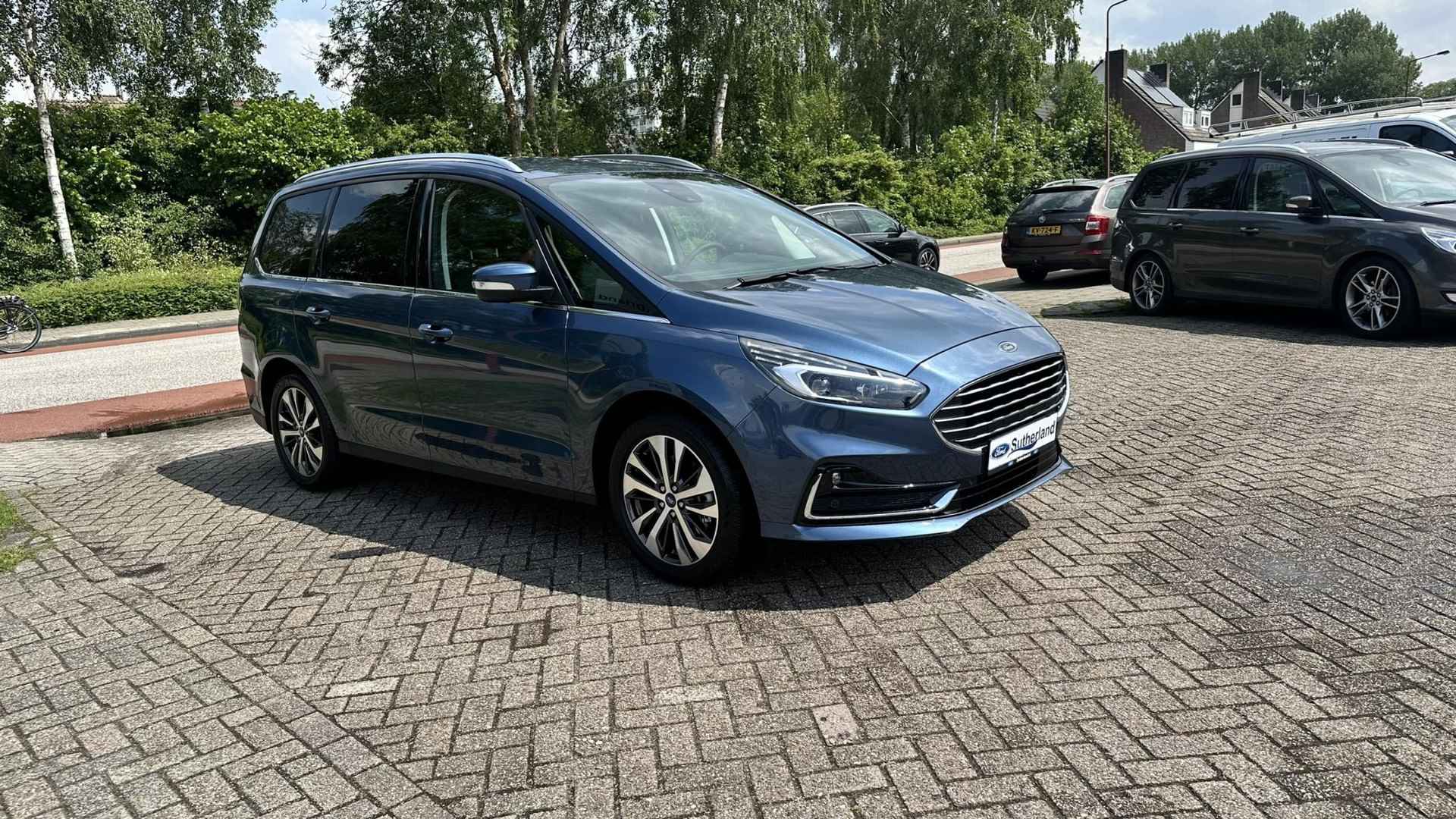 Ford Galaxy 2.5 FHEV Hybride Titanium 190pk 7 pers | NIEUW! | Adaptieve Cruise | Memory seats |  Full LEDER | LED Koplampen | Achteruitrijcamera - 5/23