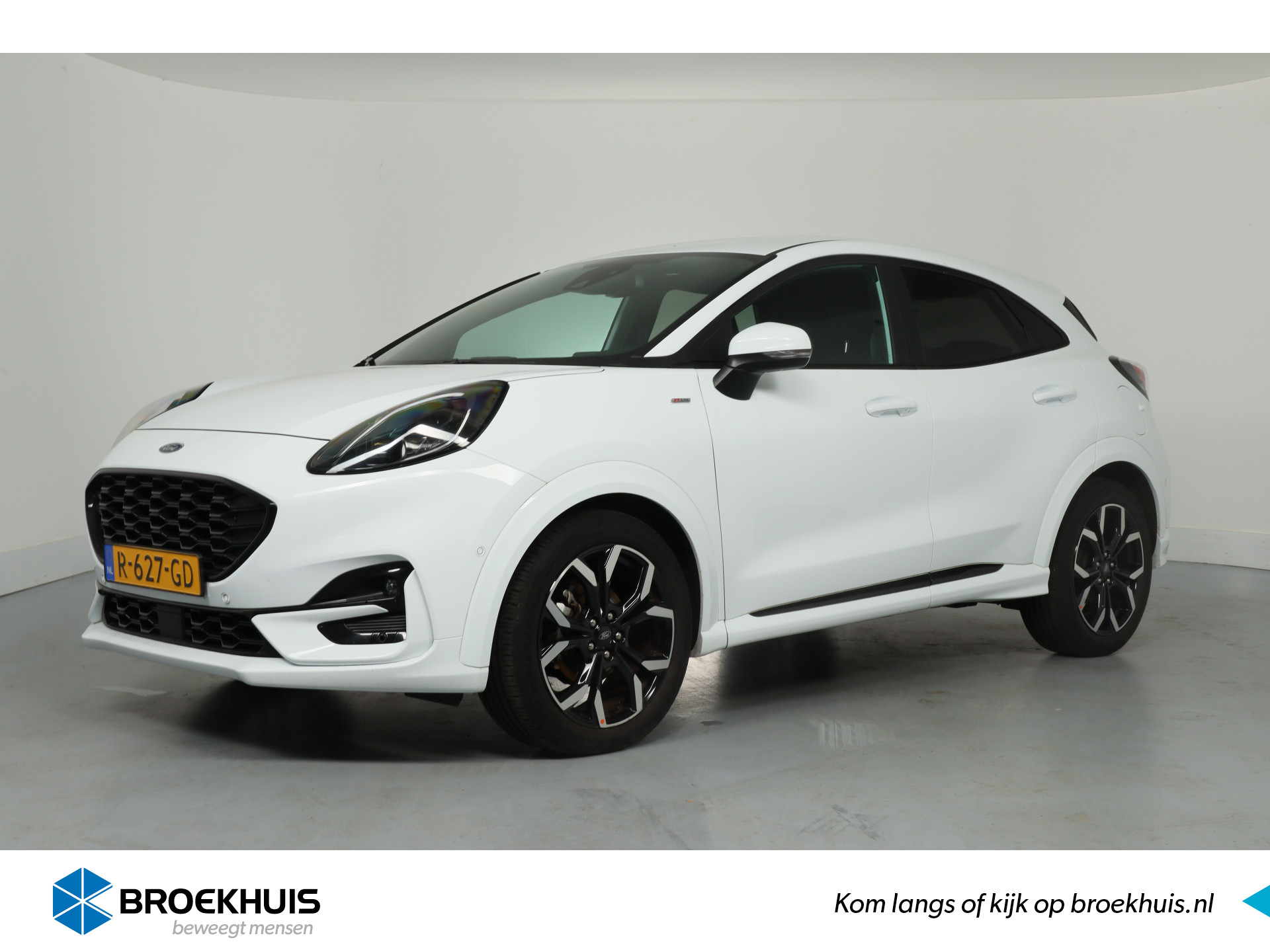 Ford Puma 1.0 EcoBoost Hybrid ST-Line X | B&O | Camera | Keyless | Cruise Adaptive | Navi | LED | 18'' Lichtmetalen Velgen | Winter Pack |