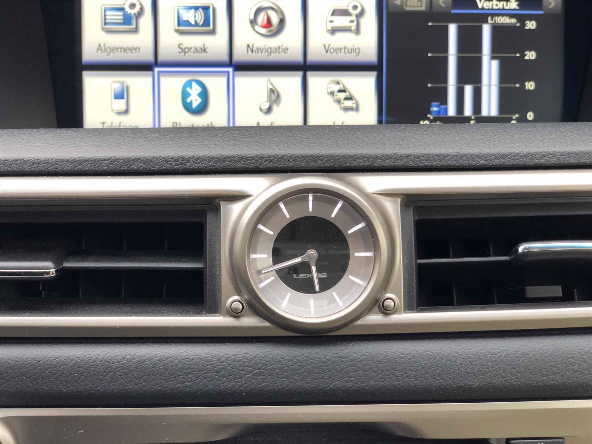 Lexus GS 300h 223PK Luxury Line | Schuifdak, Mark Levinson, Stoelventilatie, Leer, Geheugenfunctie, Navigatie, Dodehoekherkenning, Perfecte staat! - 37/41