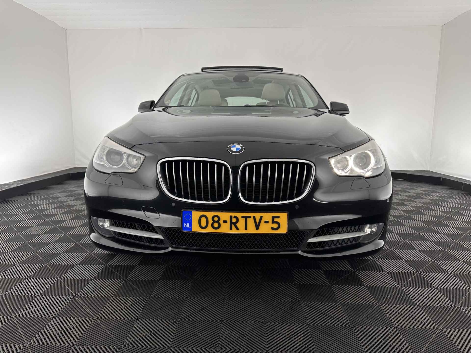 BMW 5 Serie Gran Turismo 535i High Executive Aut. *PANO | DAKOTA-FULL-LEATHER | BI-XENON | BLIND-SPOT | HIFI-SOUND | CAMERA | KEYLESS | NAVI-FULLMAP | ECC | PDC | CRUISE | HEAD-UP | TOWBAR |  SPORT-SEATS | 19''ALU* - 2/39