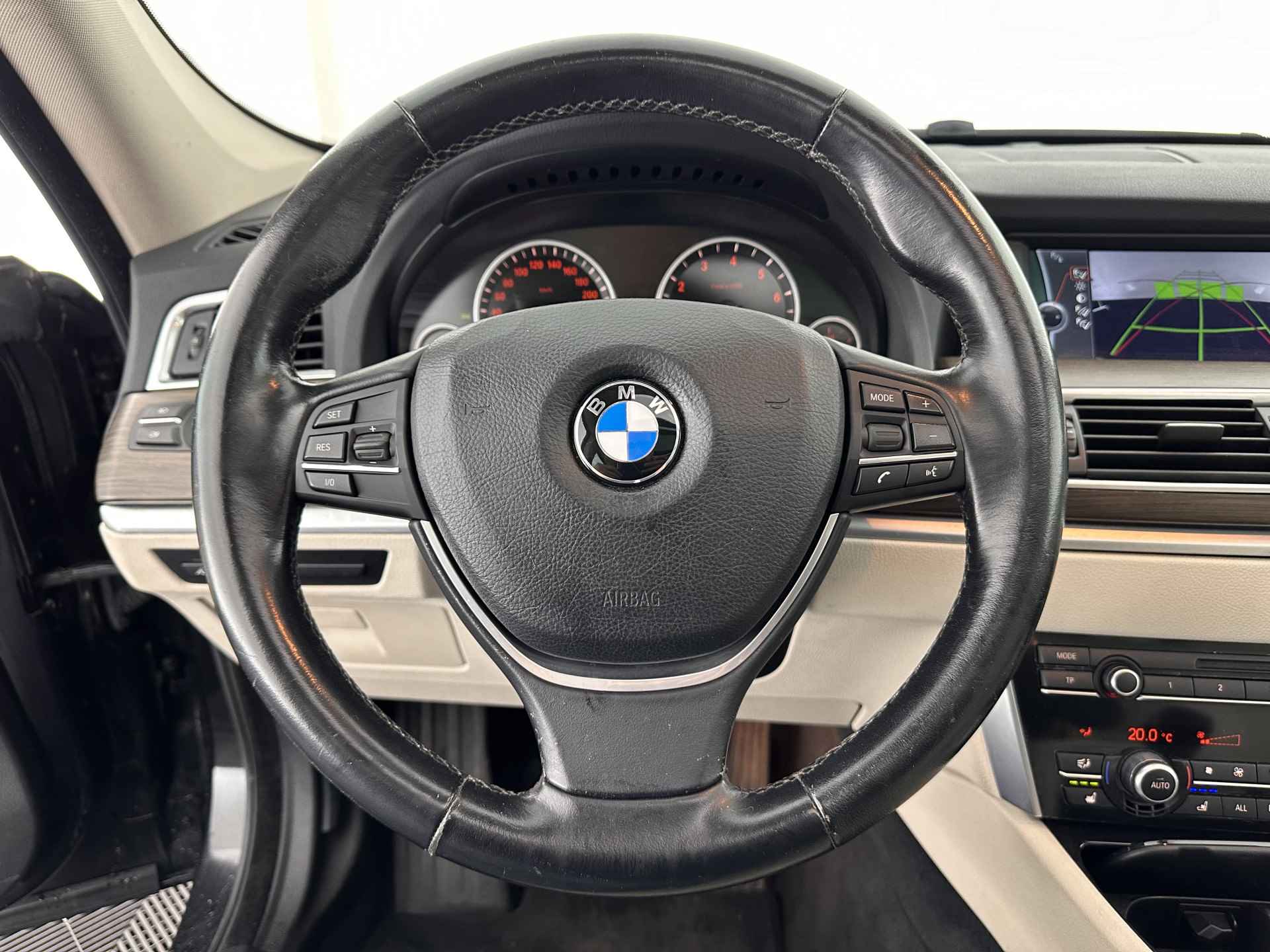 BMW 5 Serie Gran Turismo 535i High Executive Aut. *PANO | DAKOTA-FULL-LEATHER | BI-XENON | BLIND-SPOT | HIFI-SOUND | CAMERA | KEYLESS | NAVI-FULLMAP | ECC | PDC | CRUISE | HEAD-UP | TOWBAR |  SPORT-SEATS | 19''ALU* - 19/39