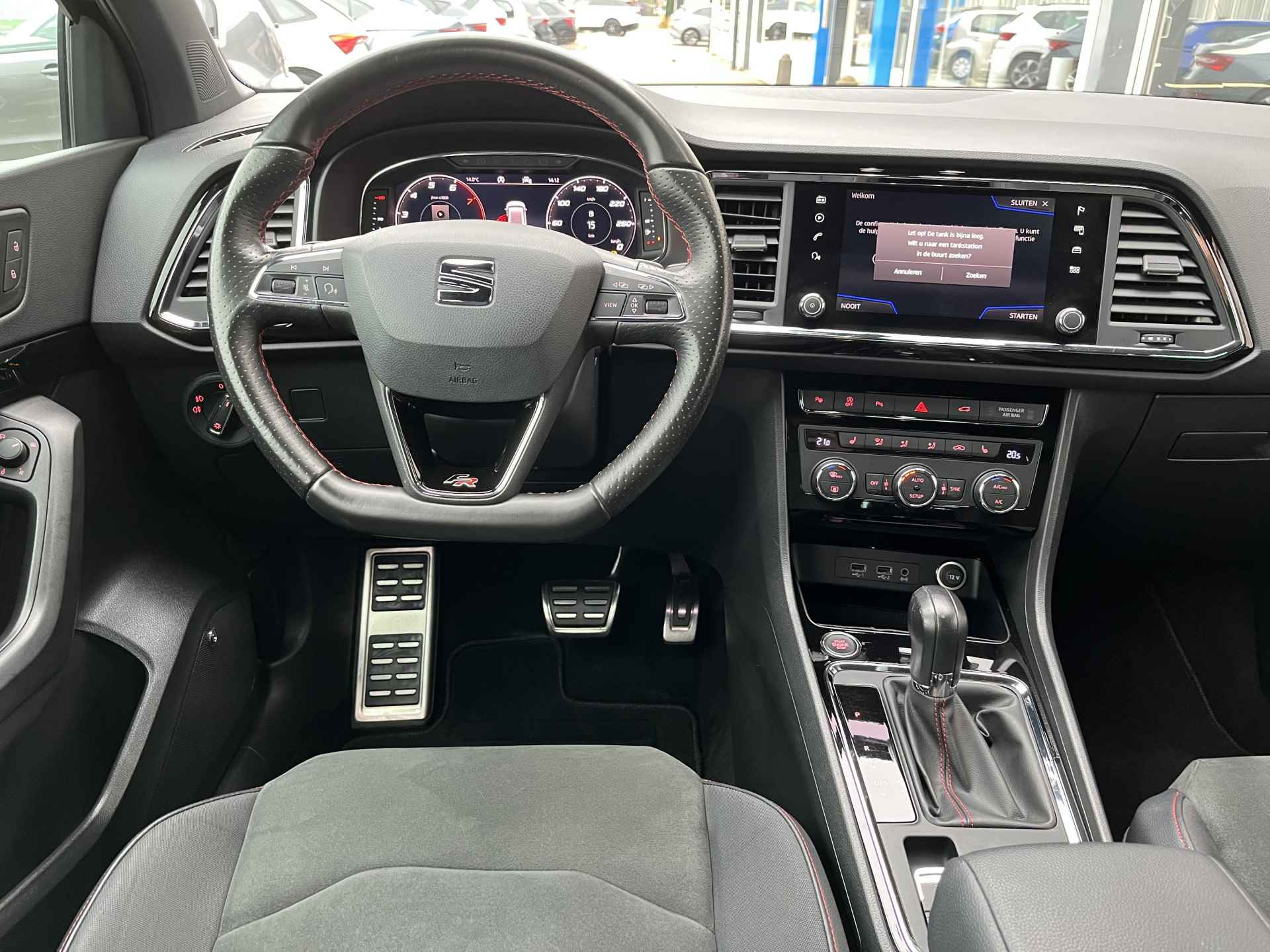 SEAT Ateca 1.5 TSI FR / AUTOMAAT/ BEATS AUDIO/ CAMERA/ PARK. SENSOREN/ STOEL VERWARM./ LED/ CRUISE/ VIRTUAL COCKPIT/ KEYLESS/ APP CONNECT/ NAVI/ CLIMA/ DAB/ - 8/48