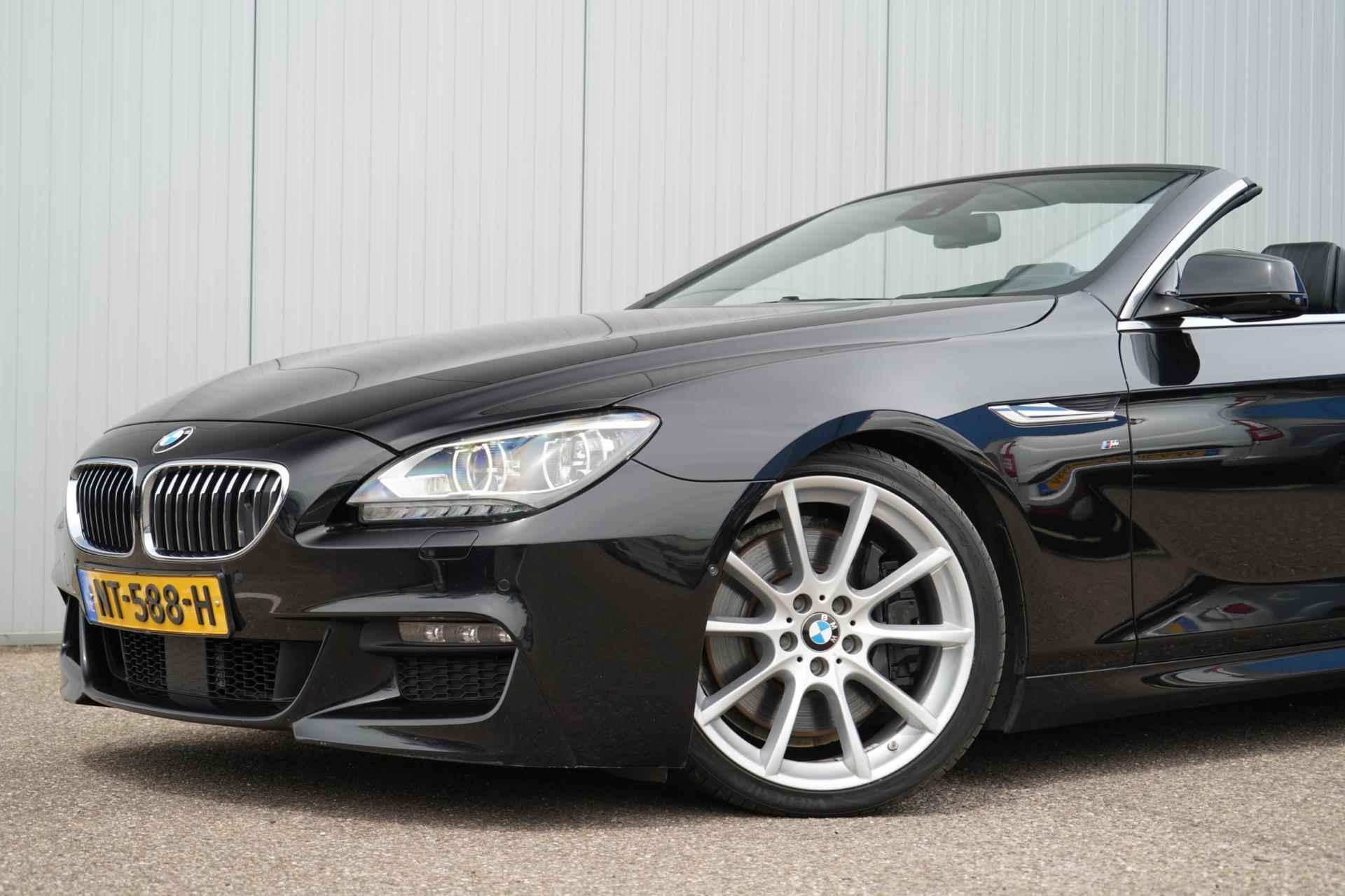 BMW 6-serie Cabrio 650xi High Executive / M-Sport / NW. Klepseals + Injectoren /Bang & Olufsen / Head-Up / Nachtzicht / 360 Camera - 27/41