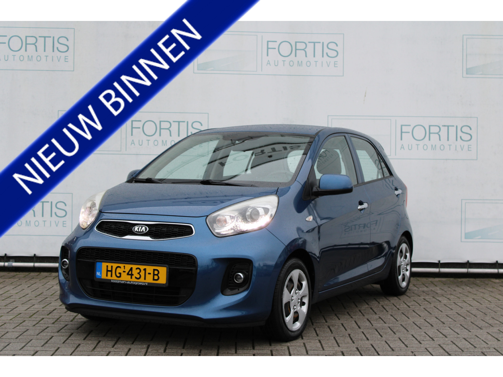 Kia Picanto 1.0 CVVT DynamicLine NL AUTO | DEALER ONDERHOUDEN | ECC| CRUISE