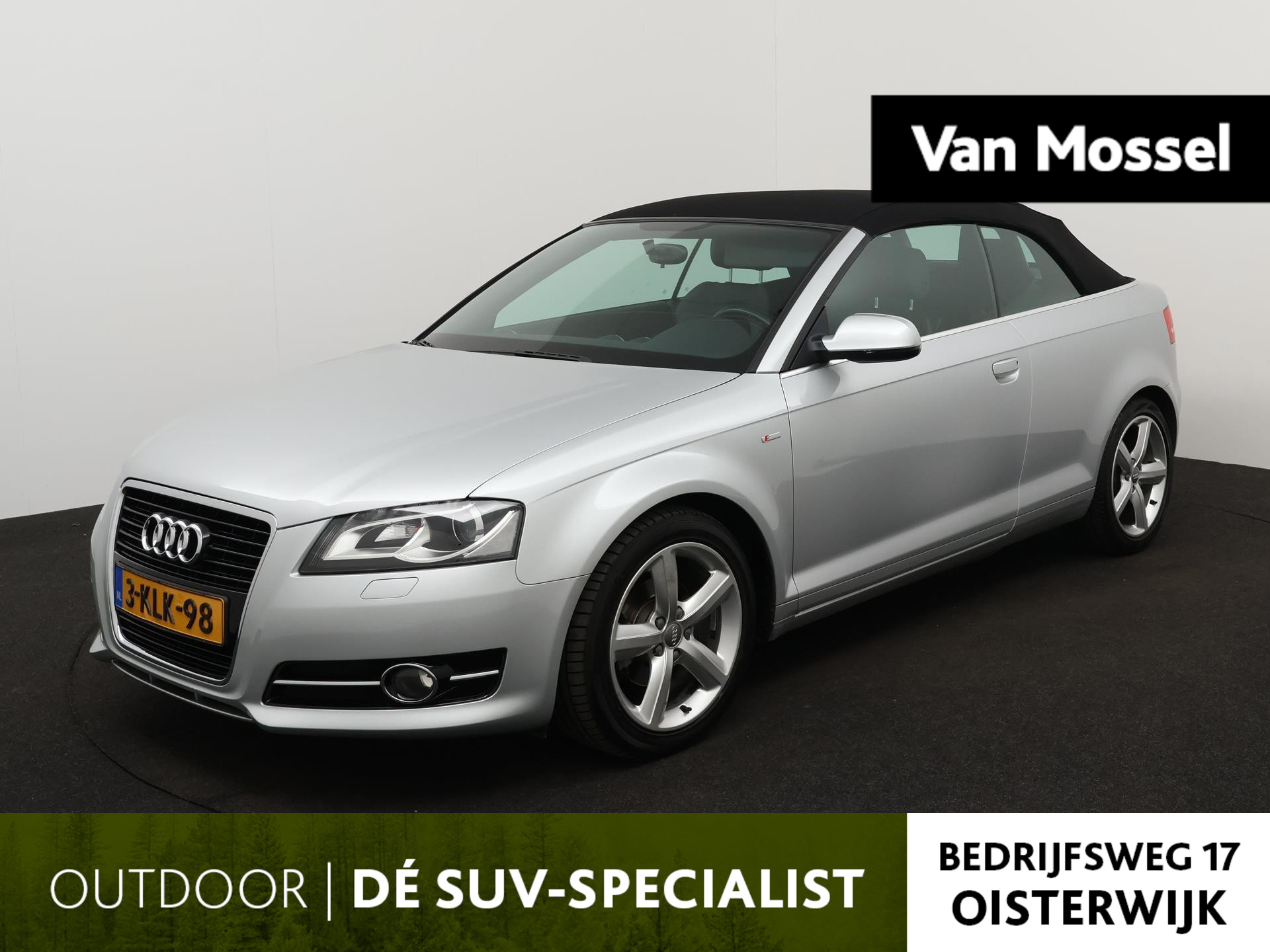 Audi A3 Cabriolet 1.2 TFSI Ambition Pro Line S | NAVIGATIE | CLIMATE CONTROL | S-LINE INTERIEUR | LICHT METALEN VELGEN |