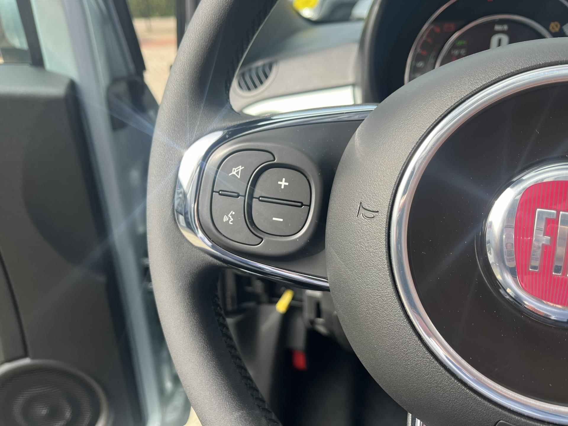 FIAT 500C CABRIO 1.0 Hybrid 70pk Dolcevita Finale | Apple CarPlay / Android Auto | Cruise Control | Parkeerhulp | Uit voorraad leverbaar - 15/27
