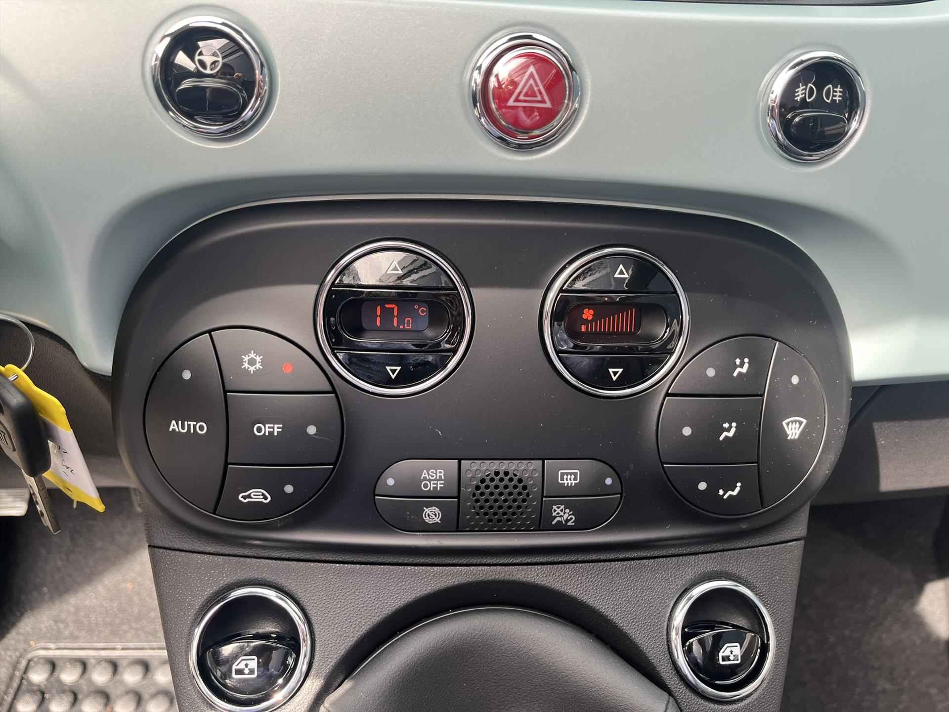 FIAT 500C CABRIO 1.0 Hybrid 70pk Dolcevita Finale | Apple CarPlay / Android Auto | Cruise Control | Parkeerhulp | Uit voorraad leverbaar - 18/27