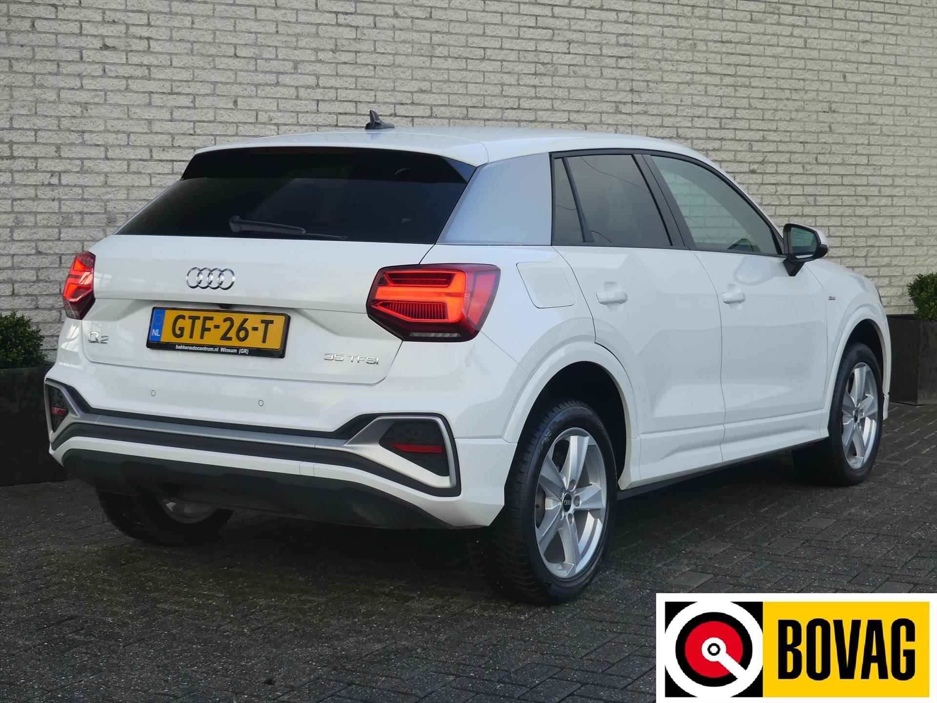 Audi Q2 35 TFSI S-LINE 150PK AUTOMAAT CAMERA/ADAP.CRUISE/ELEK.A-KLEP/STOELVERW. - 2/39